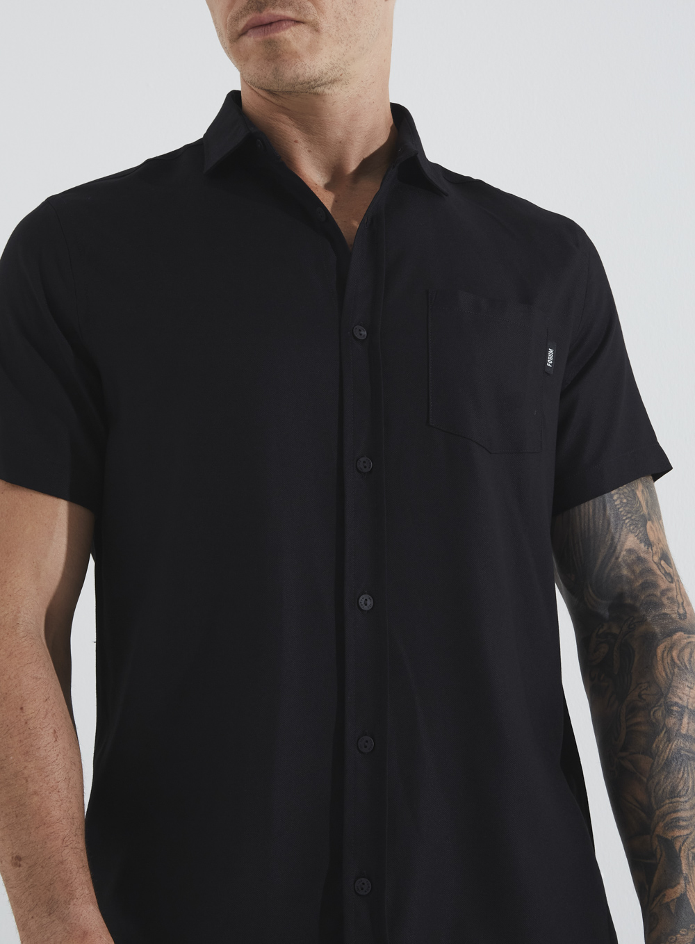 CAMISA SLIM FIT 3 PRETO