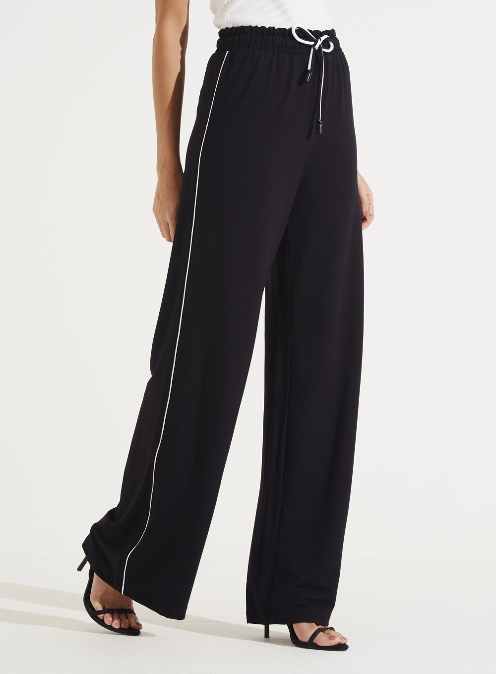 CALÇA DETALHE LINHO P BEGE ITALIAN