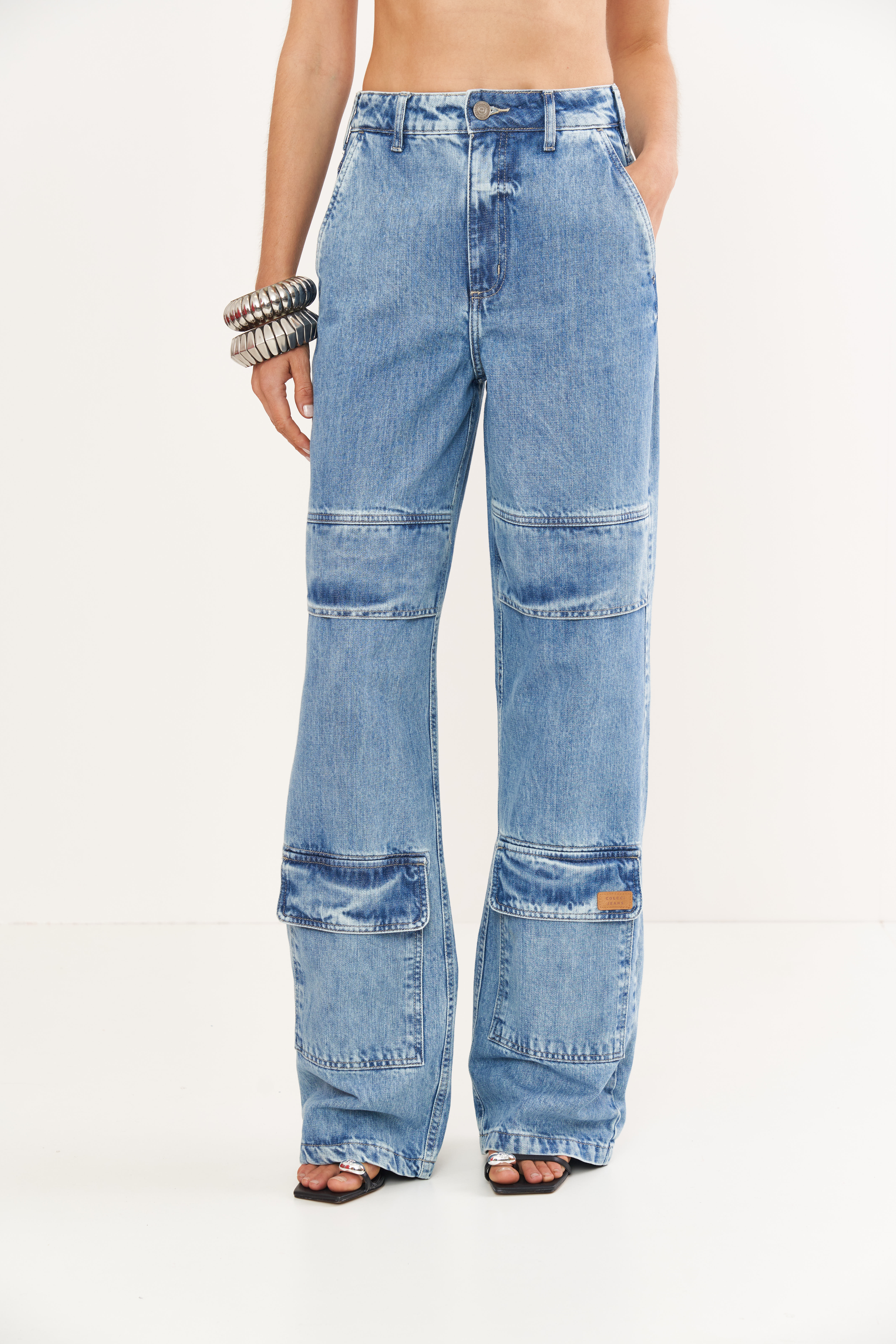 CALÇA JEANS BERLIM 40 INDIGO