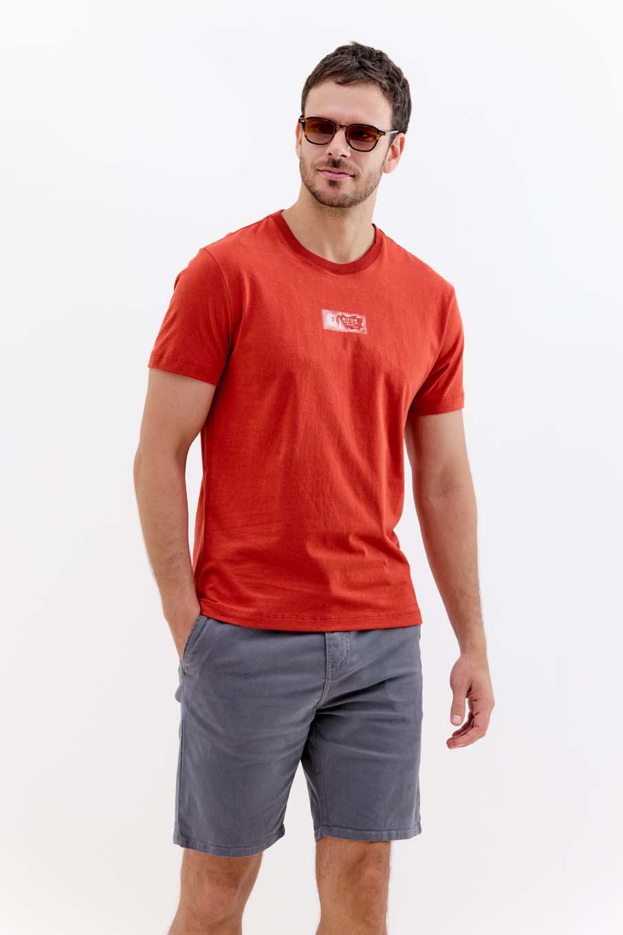 CAMISETA TRITON G CINZA XISTO