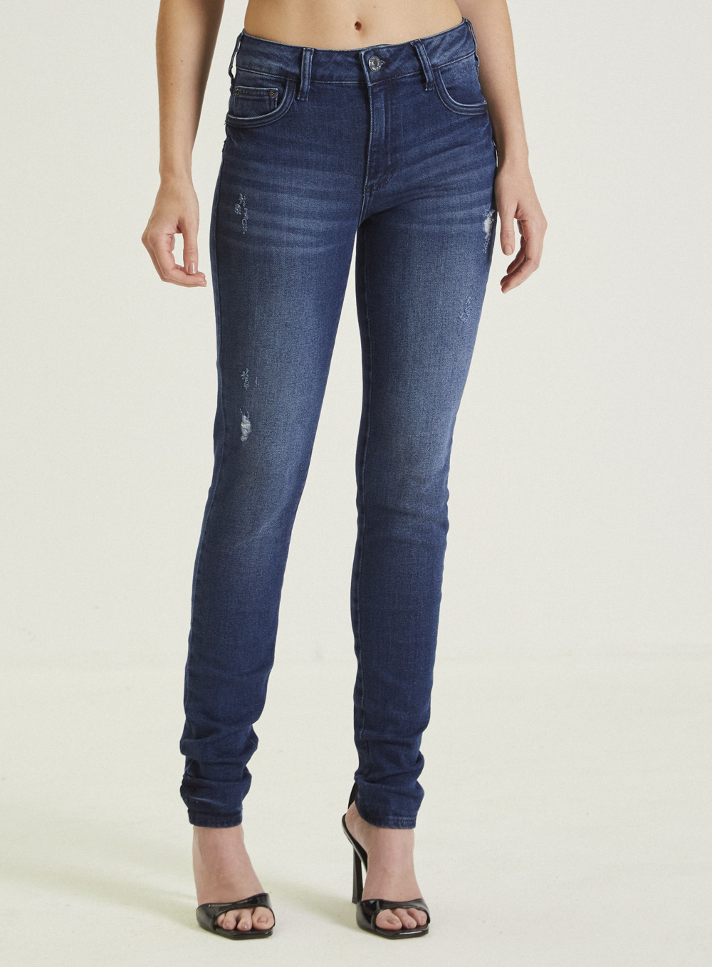 CALÇA JEANS MARISA SKINYY 34 INDIGO