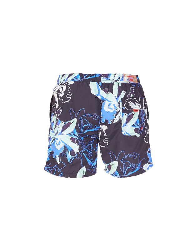 BEACHSHORT ESTAMPADO P PRETO/AZUL/VERD