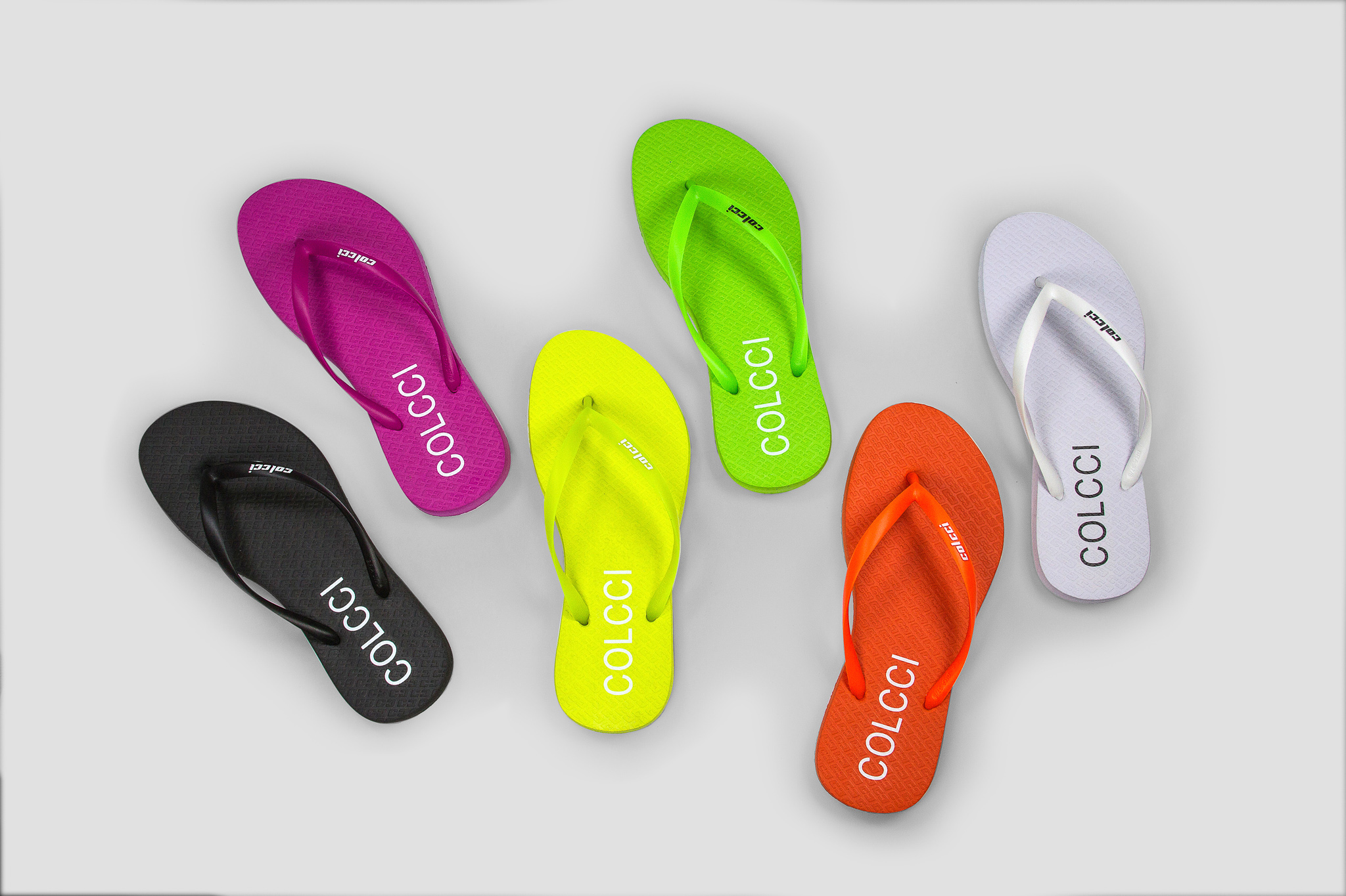 SANDALIA FEM COLCCI FLUOR COLOR 33-34 AMARELO FLUO