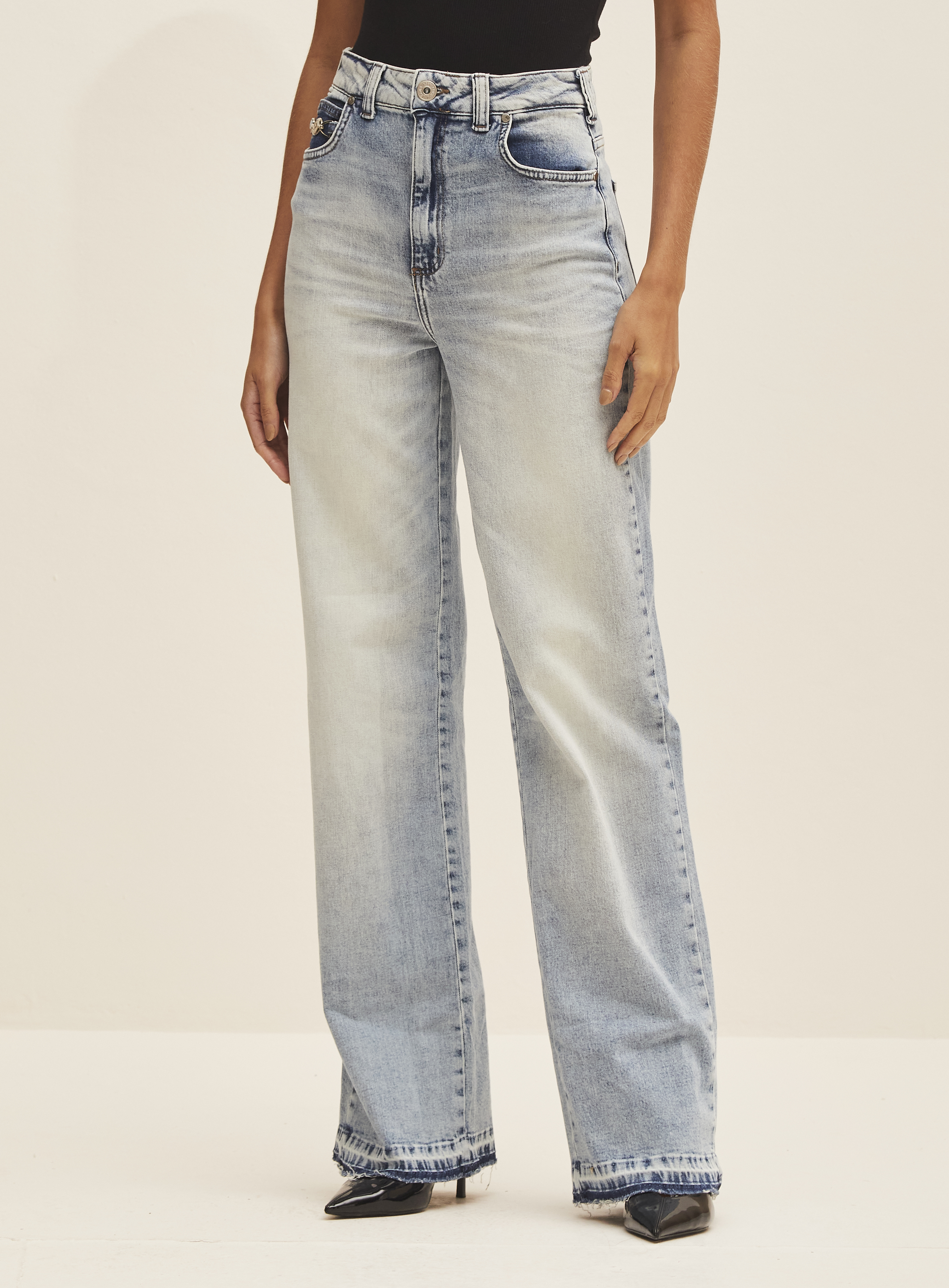 CALÇA JEANS BELLA STRETCH 42 INDIGO