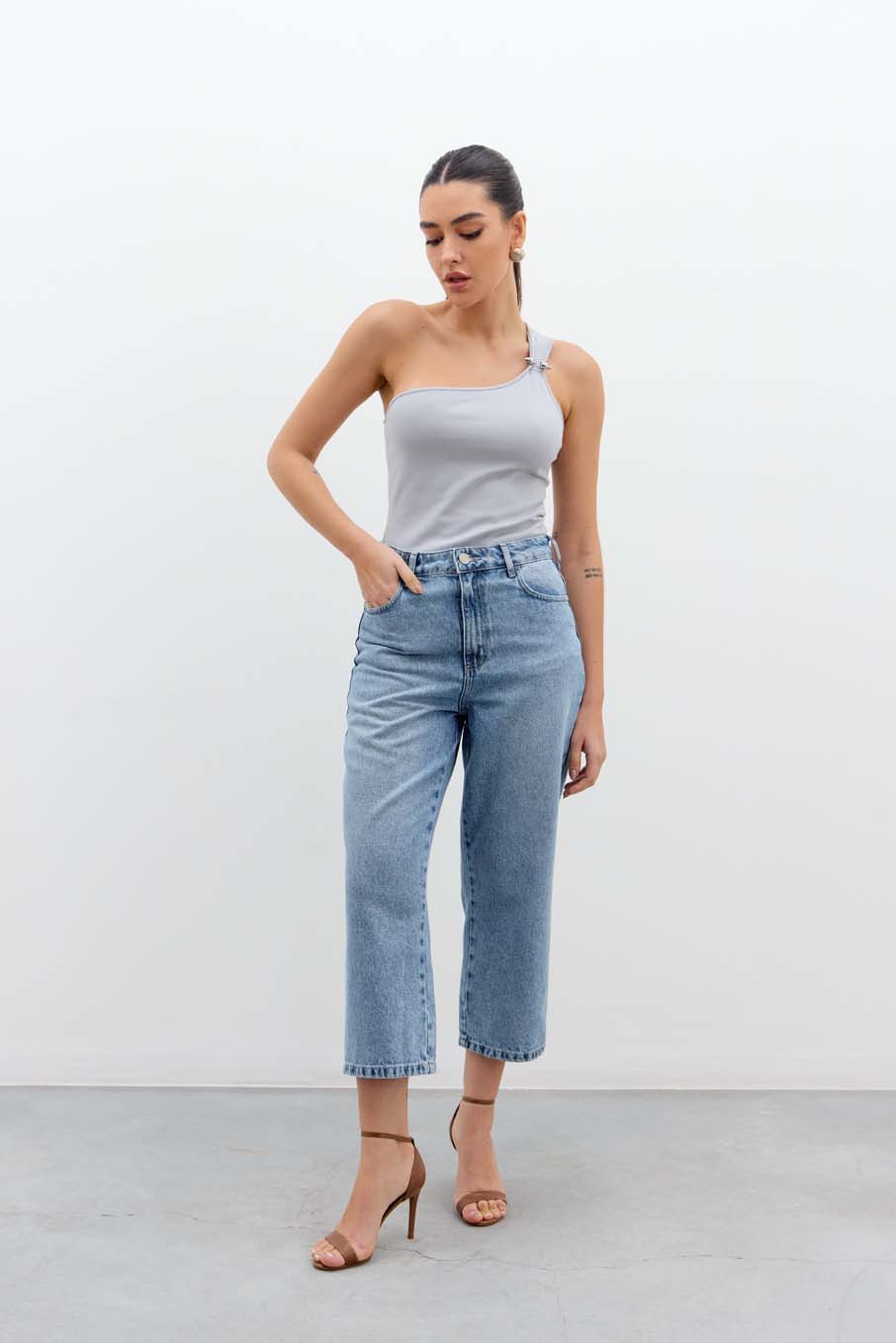 CALÇA JEANS CAROL 38 INDIGO