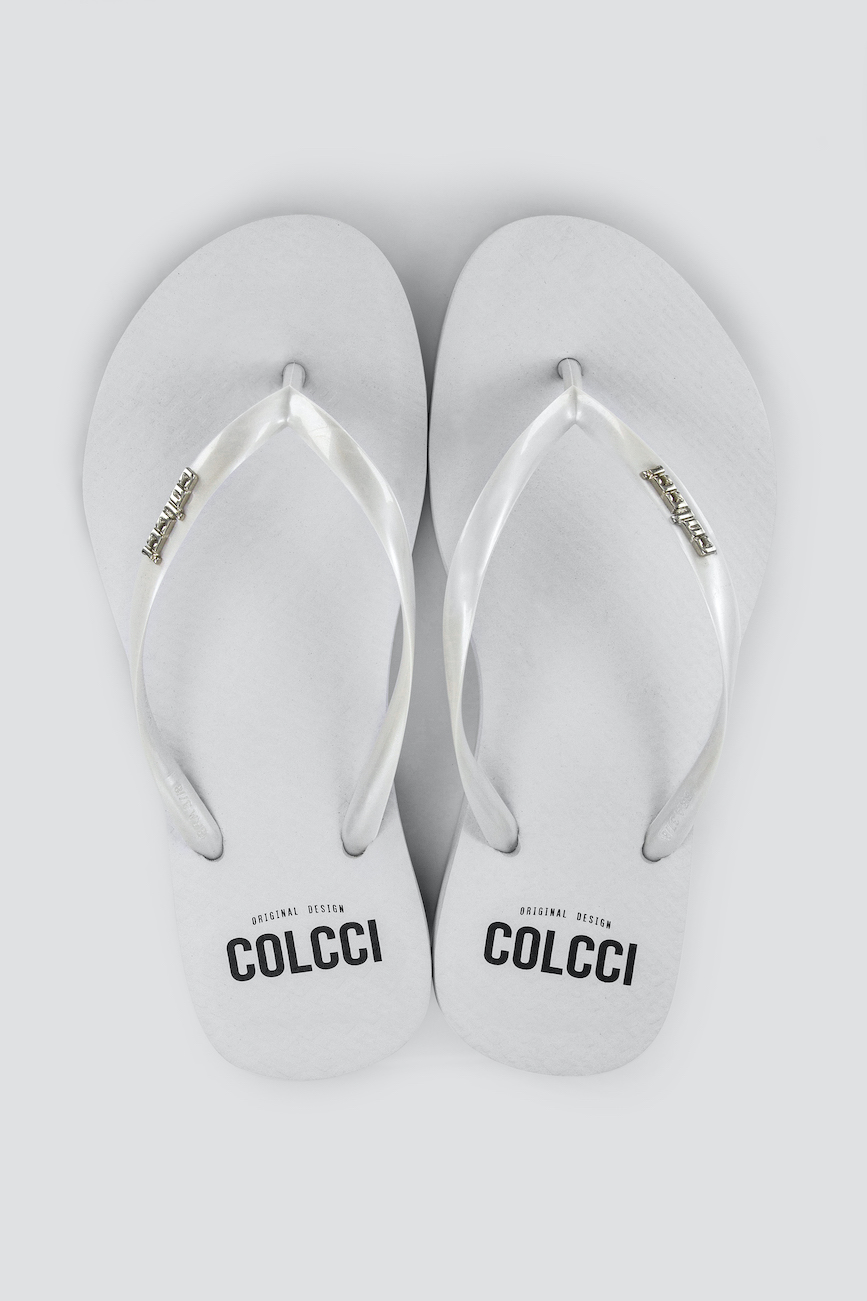 SANDÁLIA FEMININA COLCCI METAL 35-36 PRATA