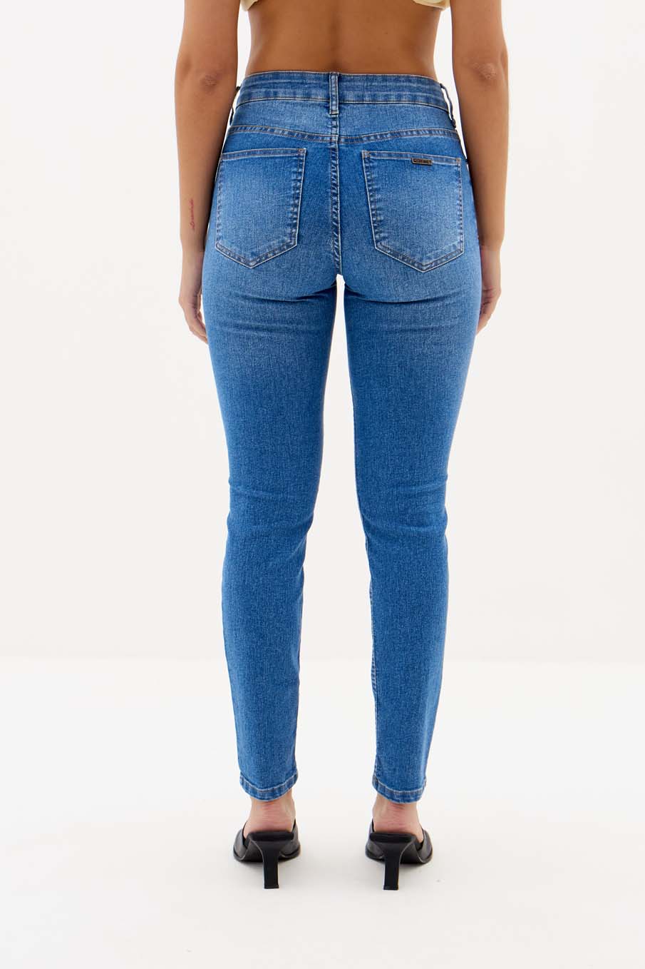 CALÇA JEANS MICHELE 38 INDIGO