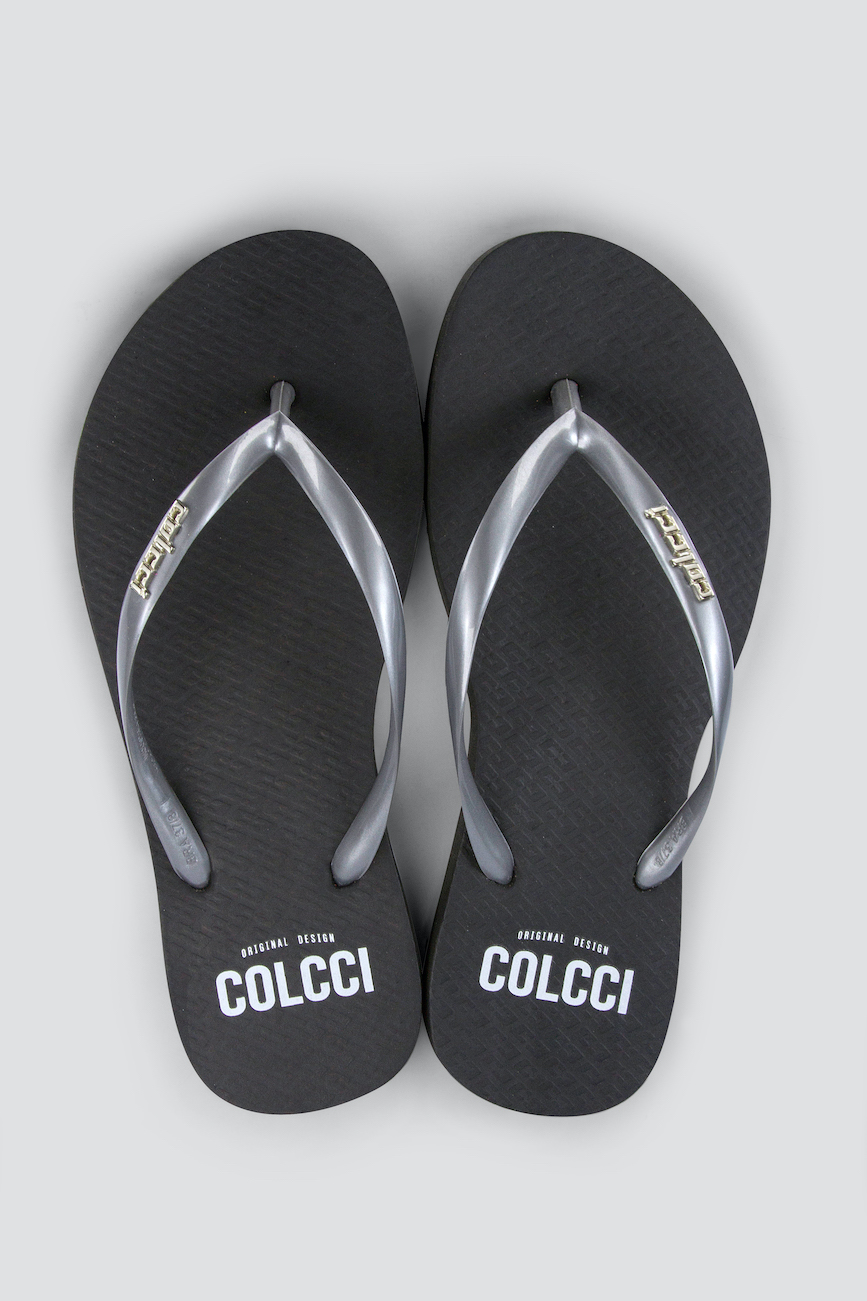 SANDÁLIA FEMININA COLCCI METAL 35-36 PRATA