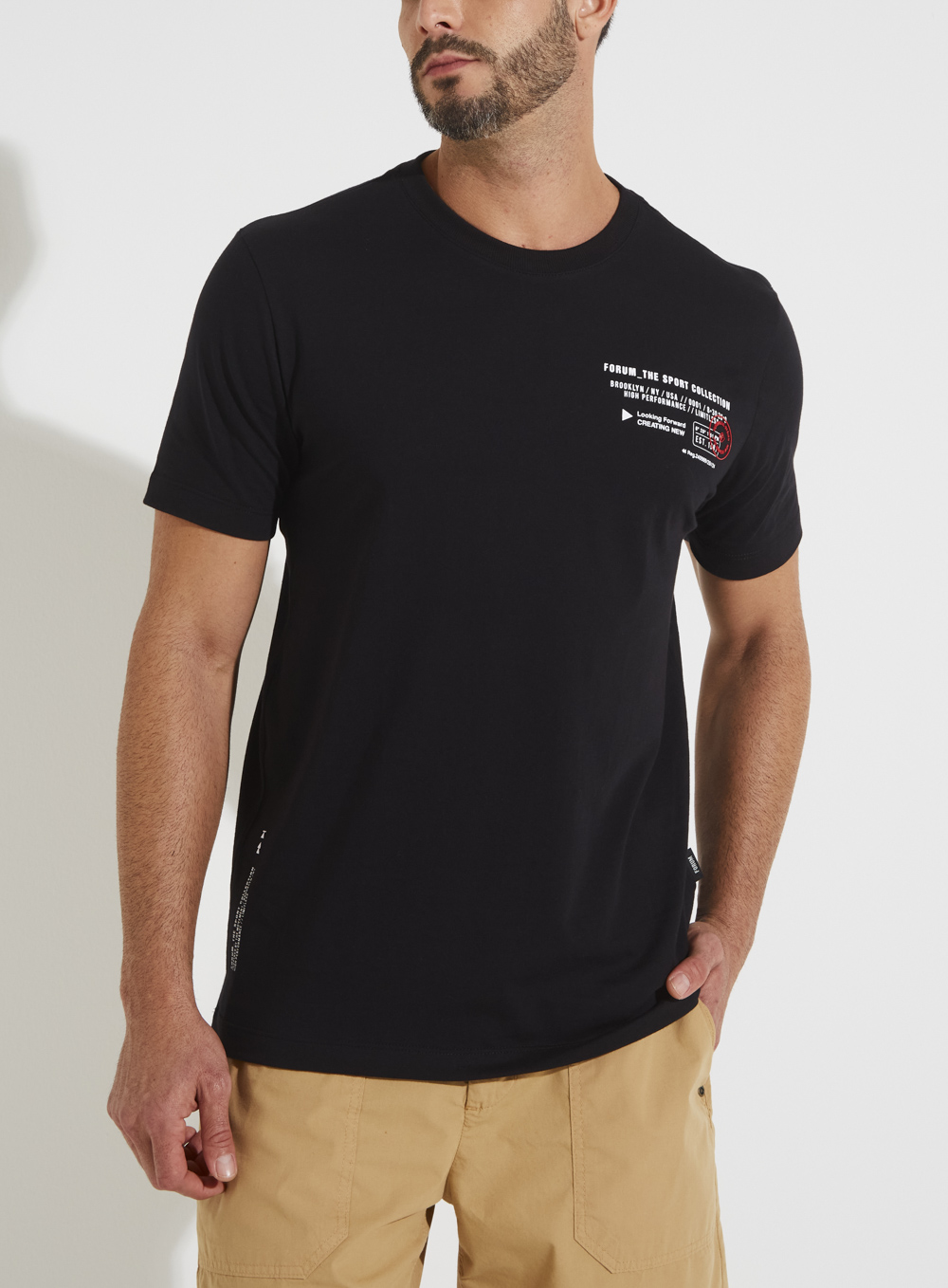 CAMISETA FORUM M PRETO