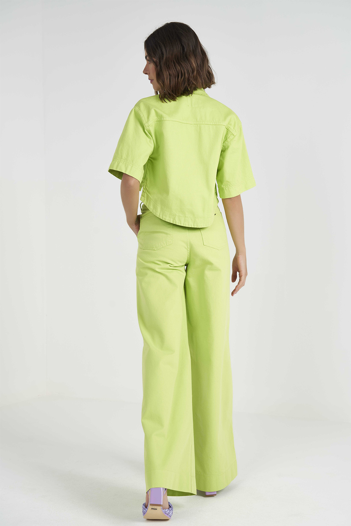 CALÇA SARJA PANTALONA 40 OFF SHELL