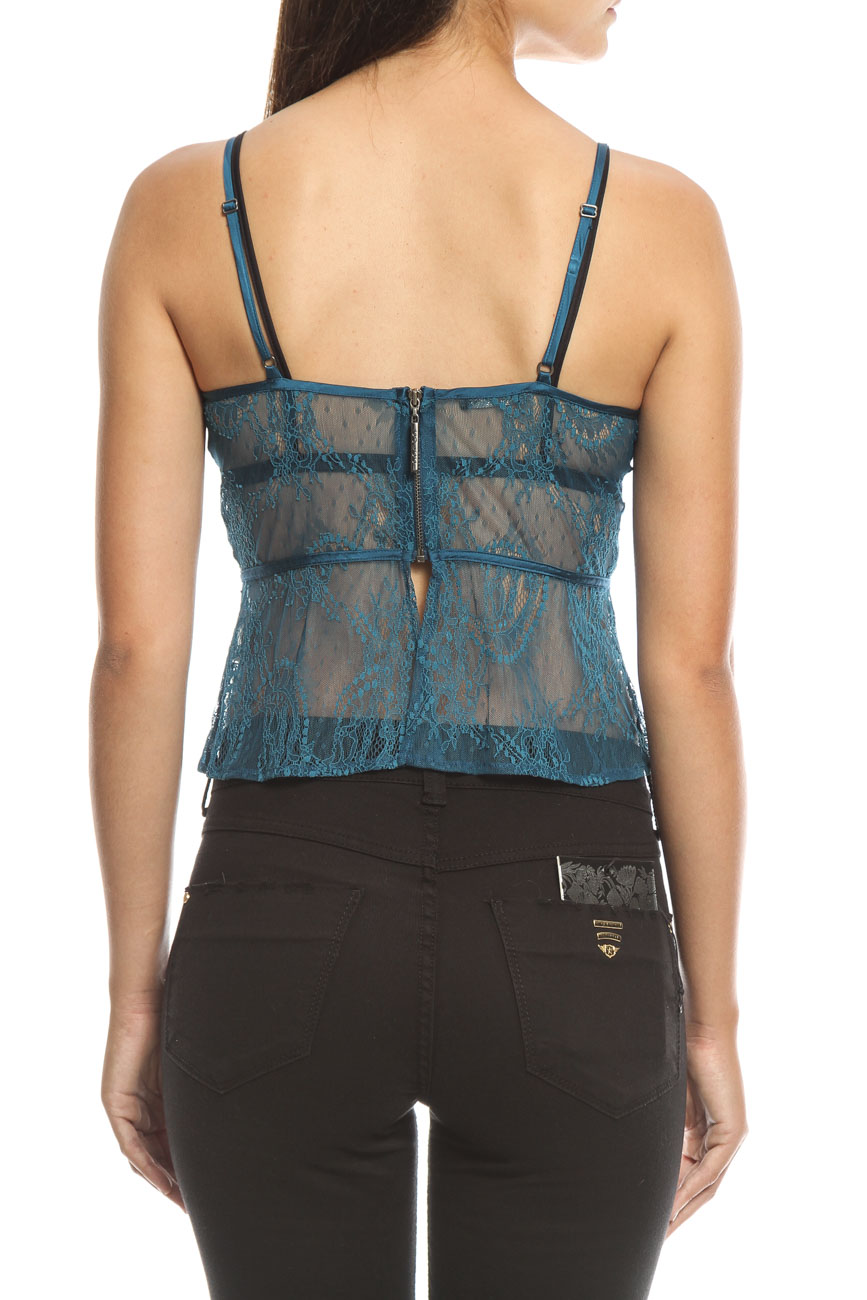 BLUSA RENDA 40 AZUL OFFICER