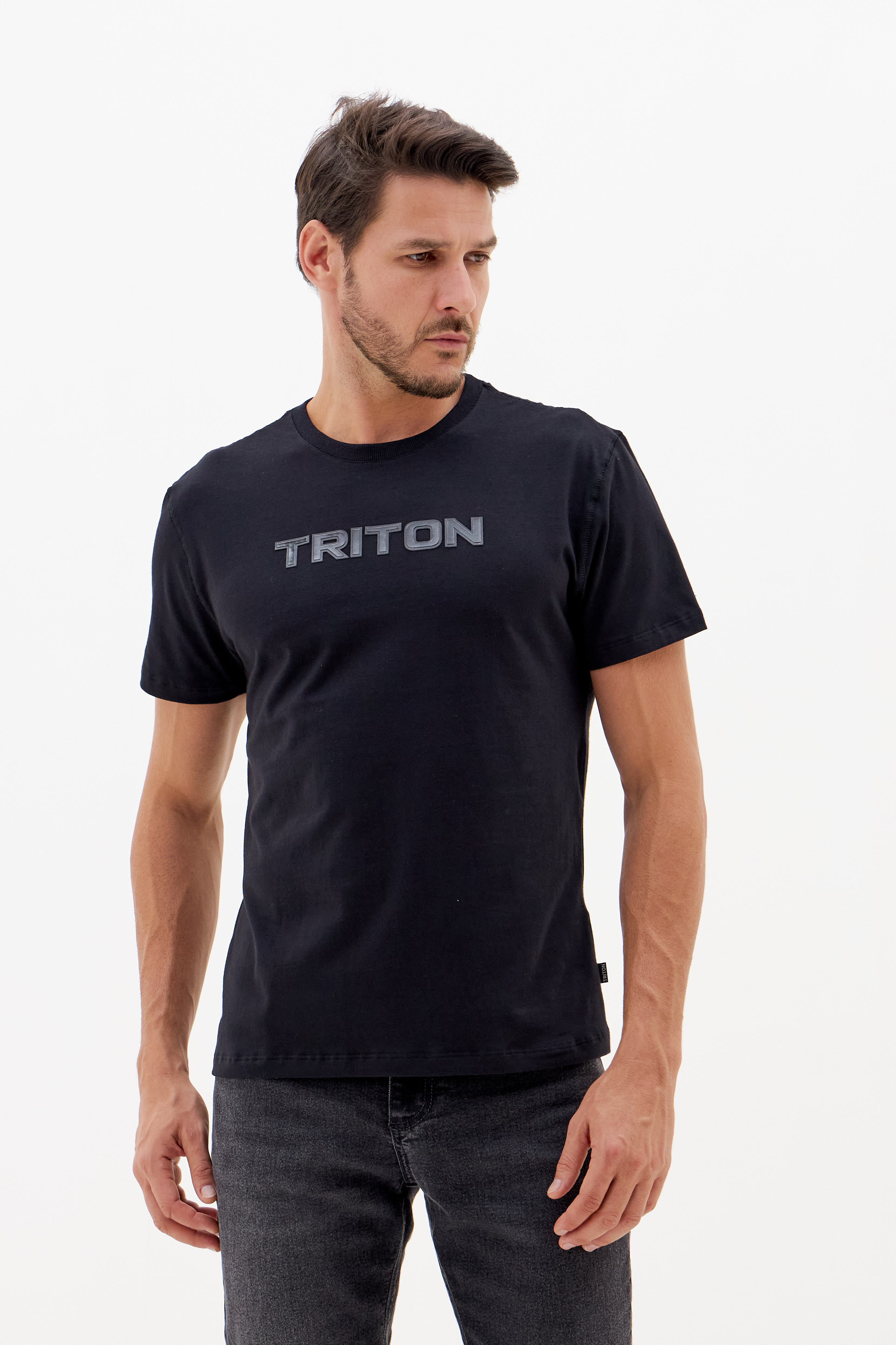 CAMISETA TRITON M PRETO