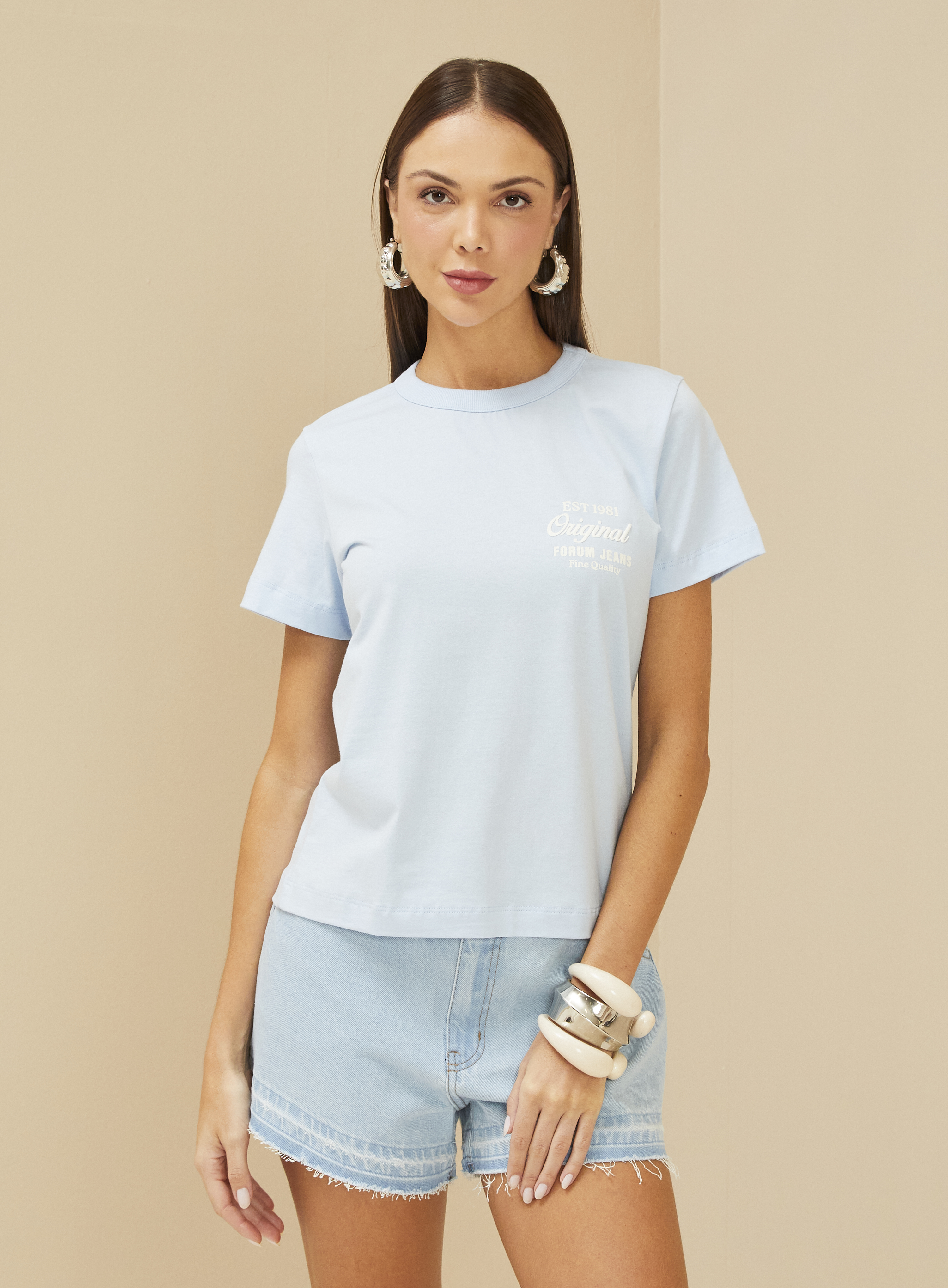 CAMISETA FORUM G AZUL SKEY