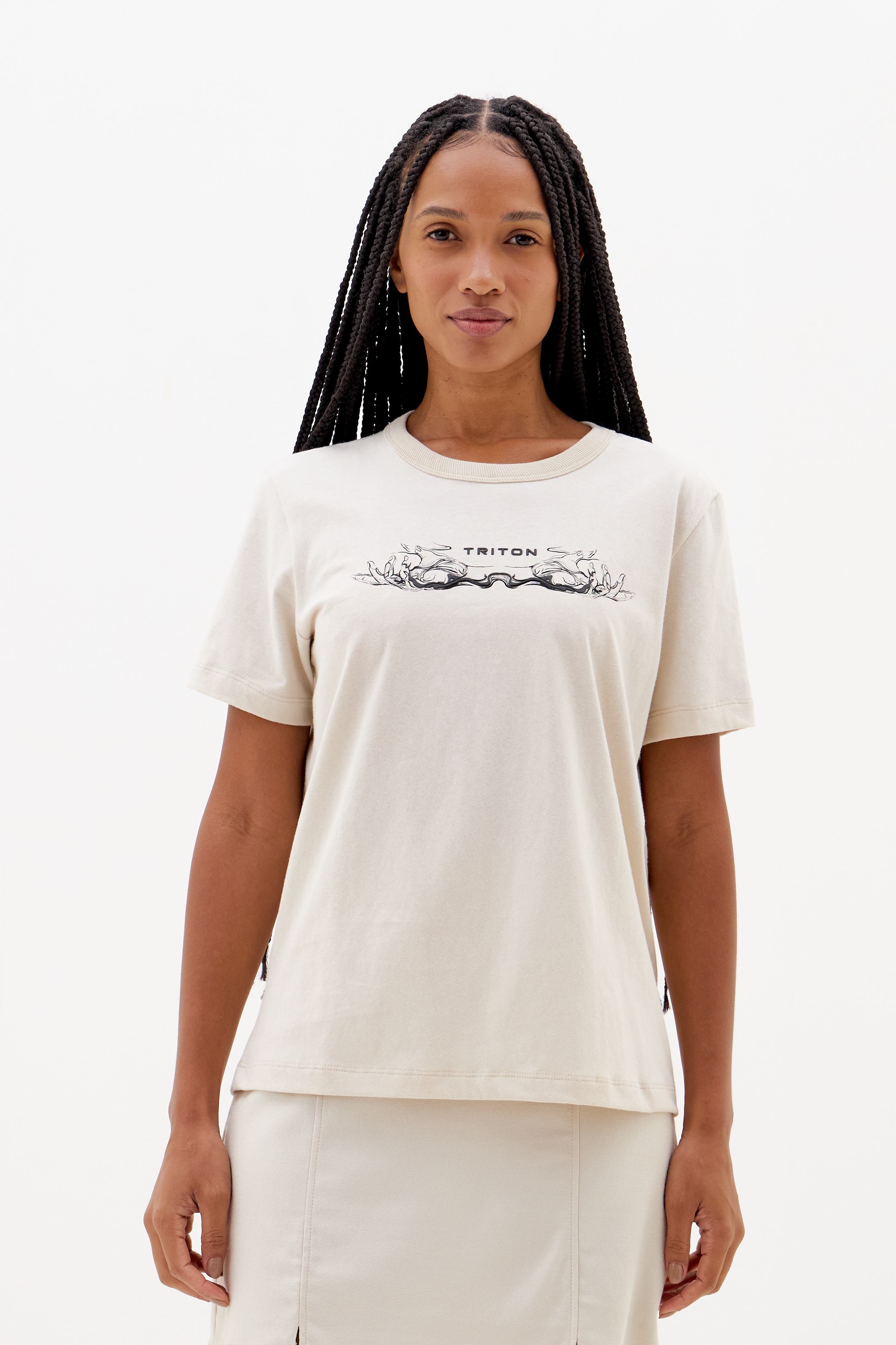 CAMISETA TRITON G LARANJA PURPURINA