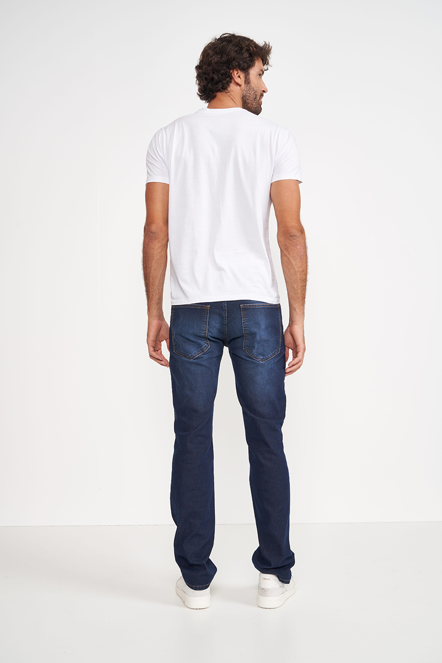 CALÇA JEANS ALEX SLIM 36 INDIGO