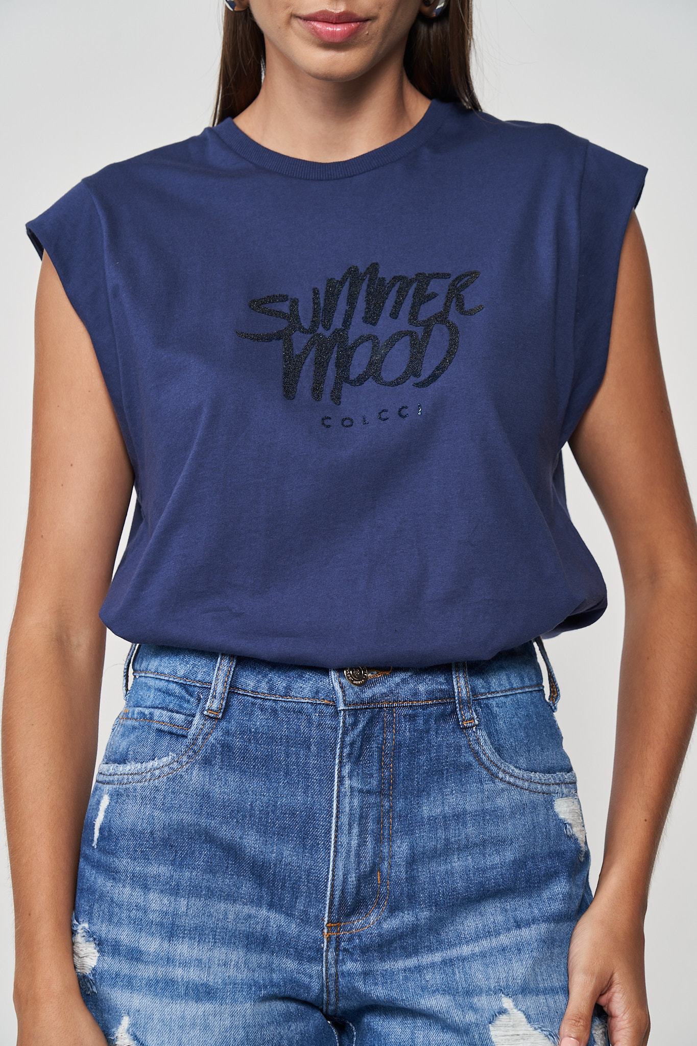 CAMISETA COLCCI M AZUL DARKNESS