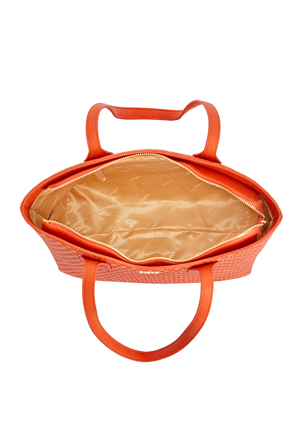 BOLSA FEM COLCCI SHOPPING GRAVACAO U LARANJA HEAT