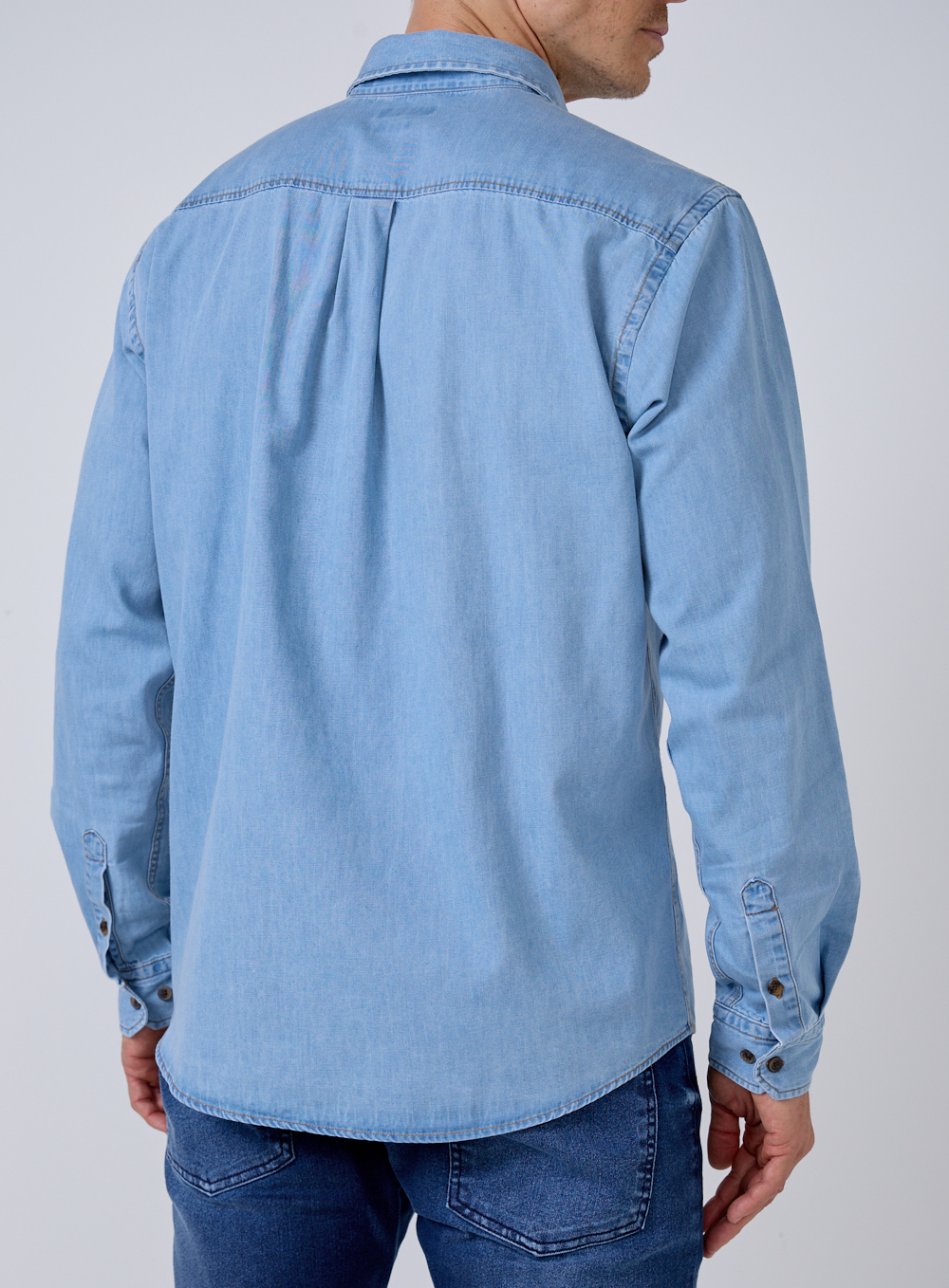 CAMISA JEANS RELAX M INDIGO