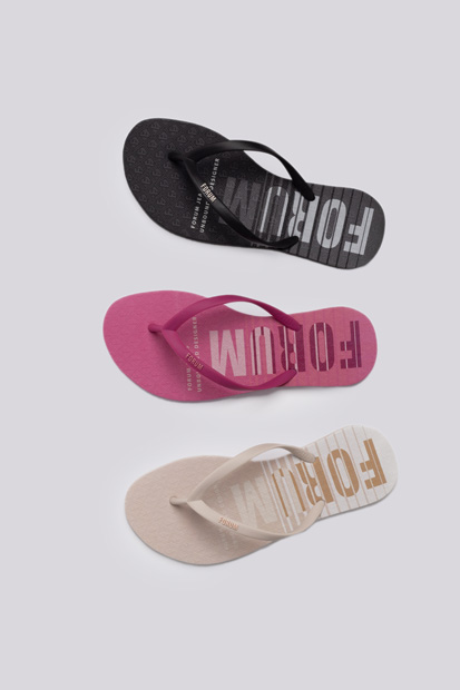 CHINELO FEM FORUM DEGRADE 33-34 BEGE ITALIAN