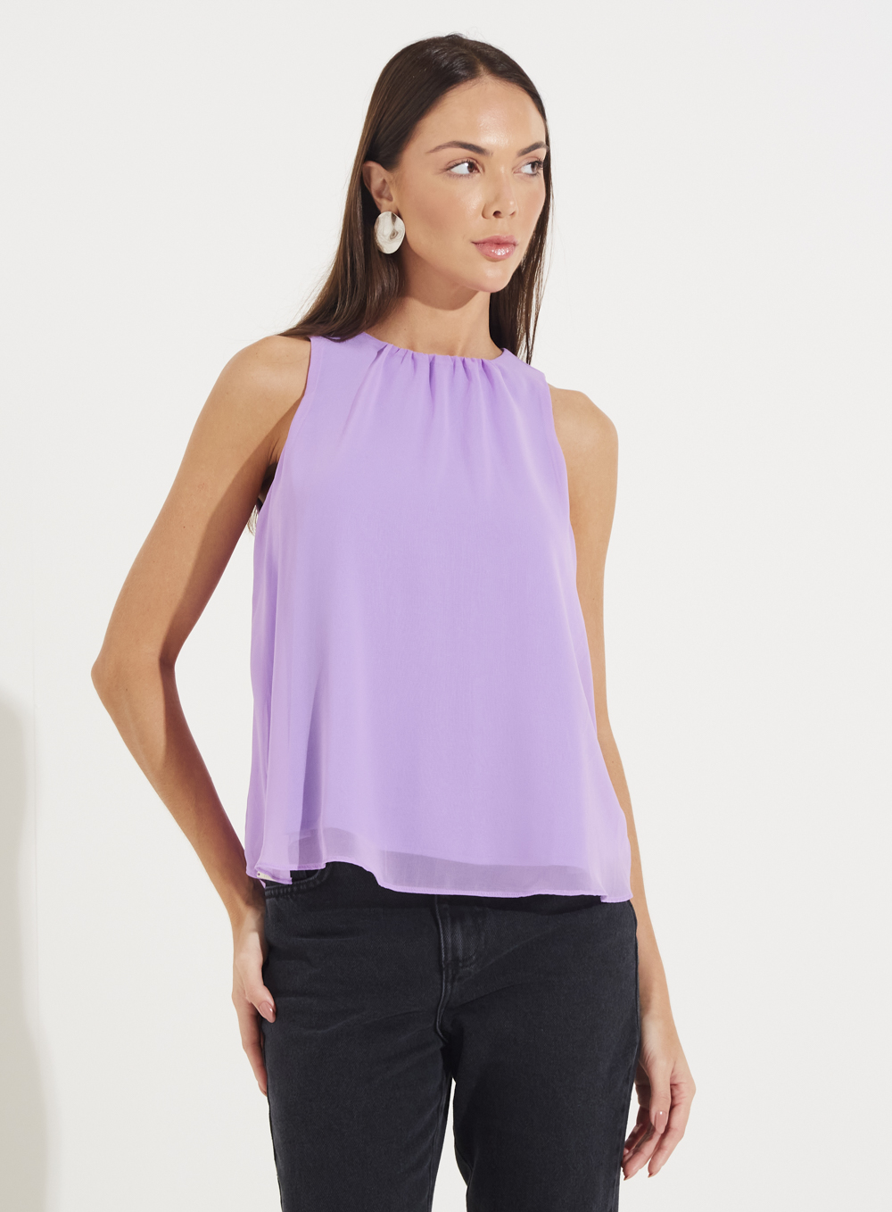 BLUSA FORUM M ROXO PURPLE GLOW