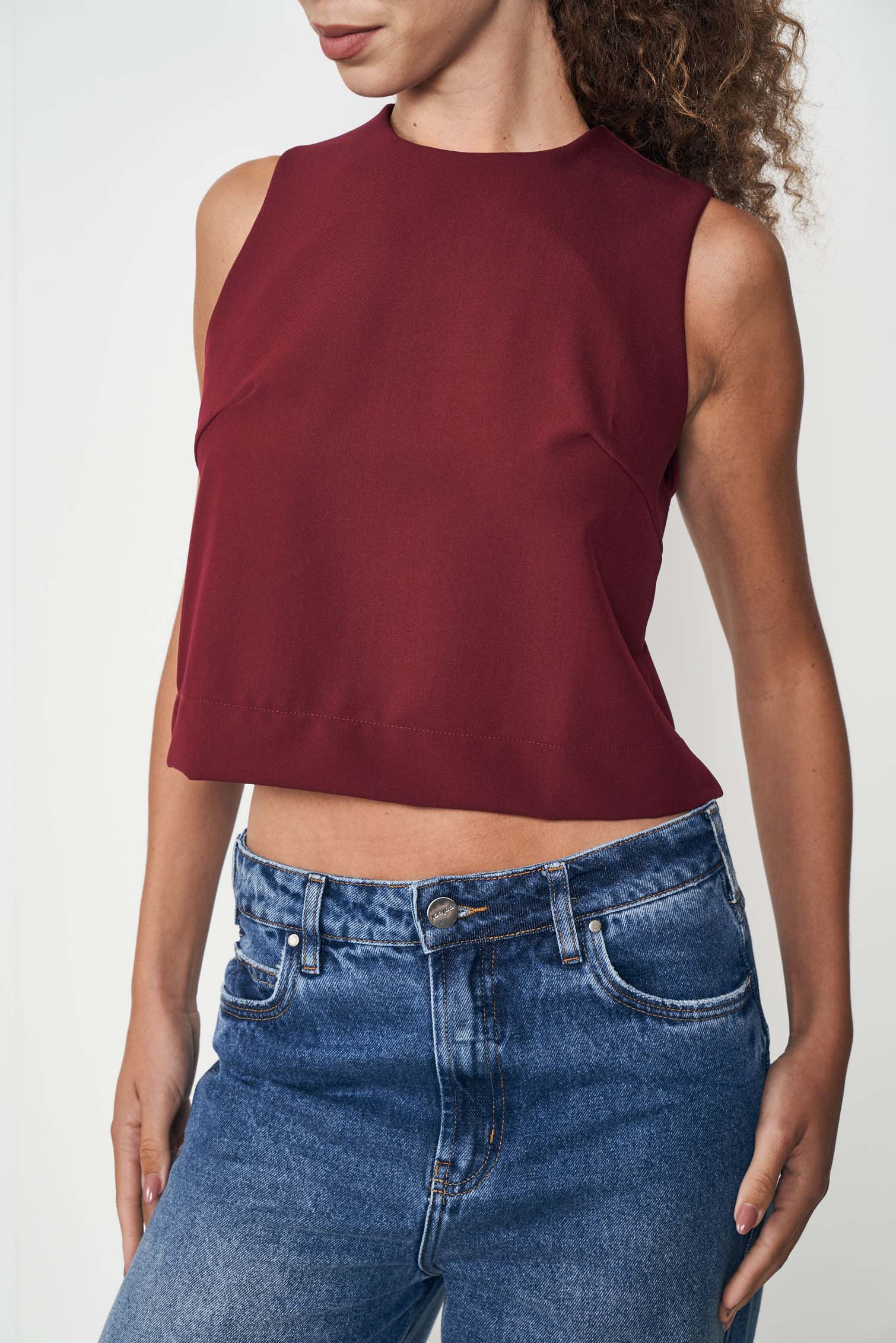 BLUSA COLCCI G BORDO BLOODSTONE