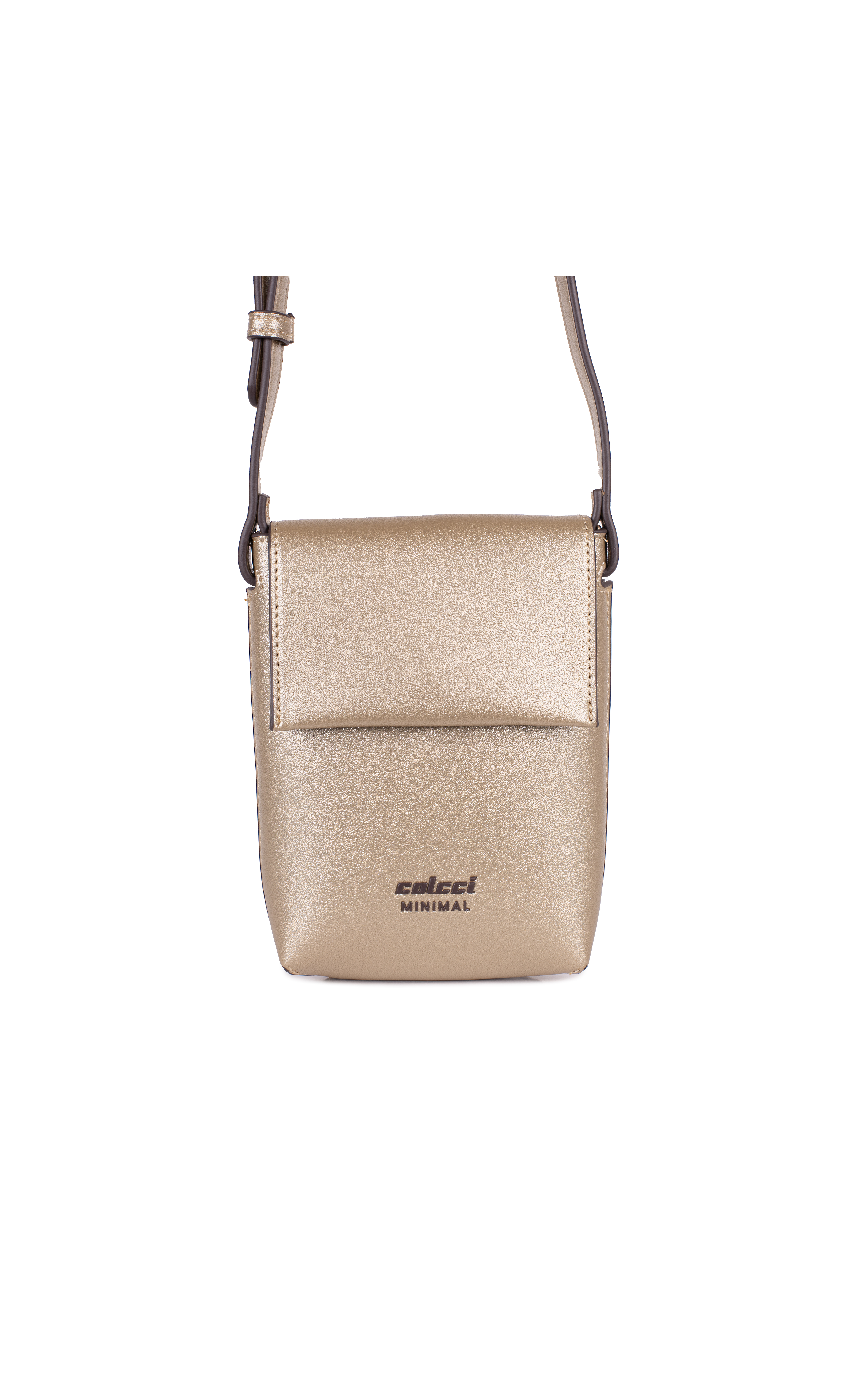 BOLSA COLCCI FEM PHONE BAG U OURO