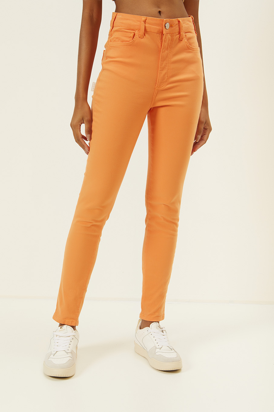 CALÇA SARJA DUNNAH 38 PRETO