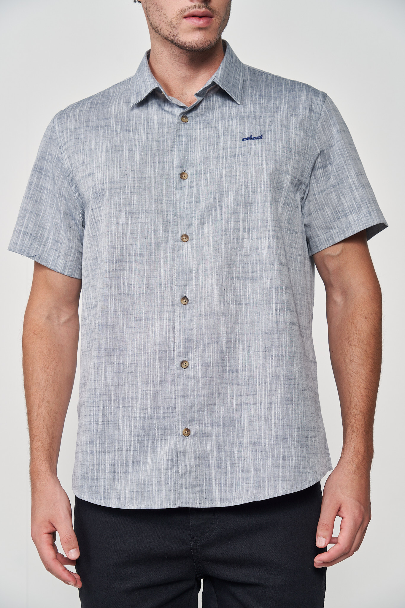 CAMISA RELAX GG AZUL/OFF