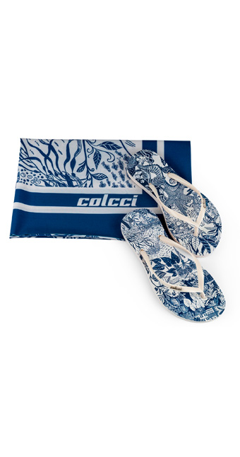 CHINELO FEM COLCCI SANSONE 35-36 OFF WHITE