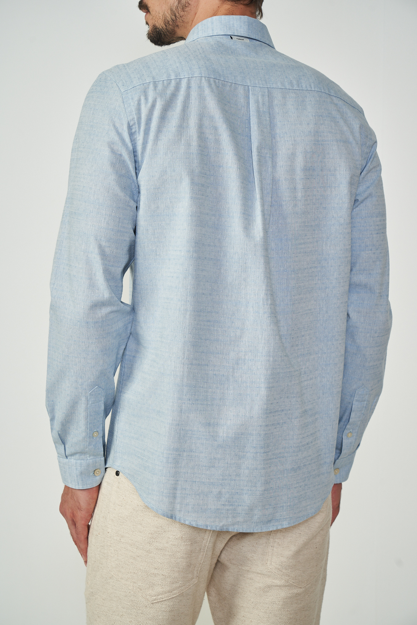 CAMISA RELAX G AZUL/OFF