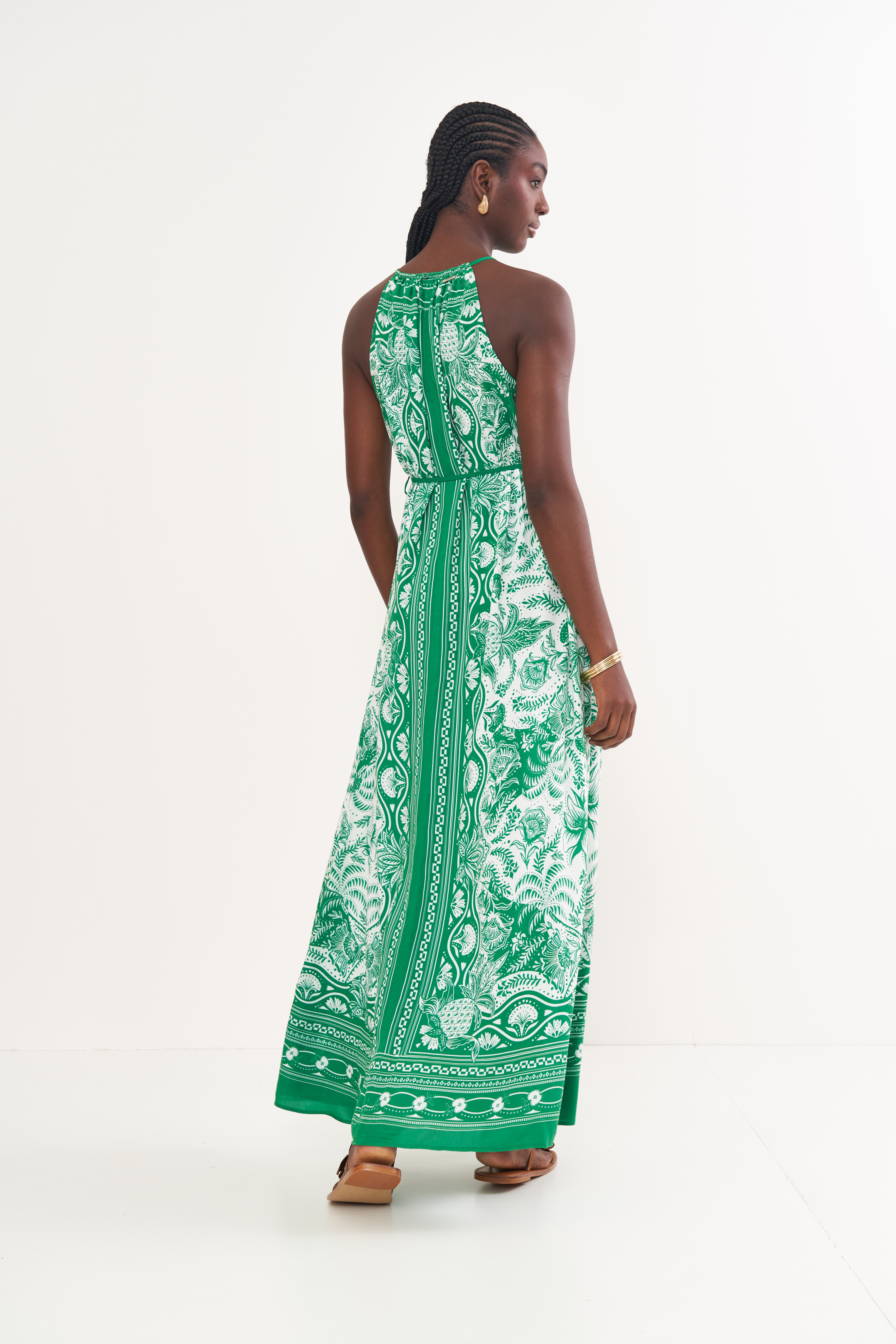 VESTIDO ESTAMPADO M TROP.RESORT II