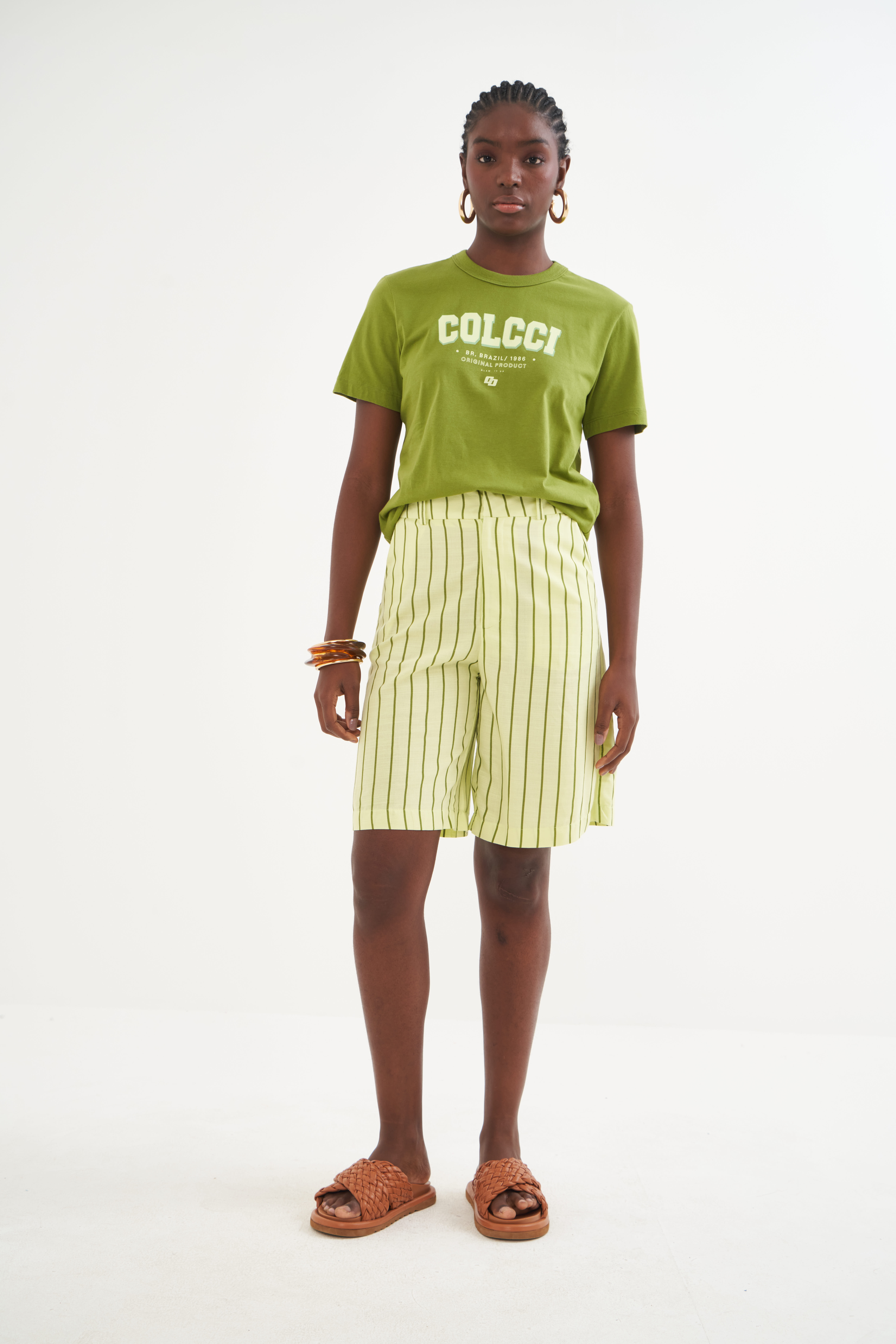 CAMISETA COLCCI M VERDE YUCA