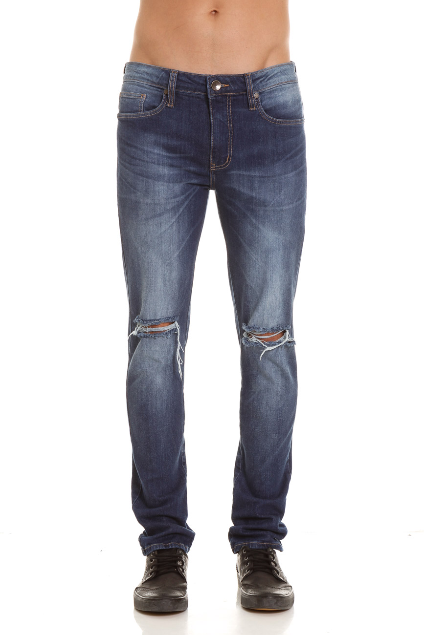 CALCA JEANS ALEX 46 INDIGO
