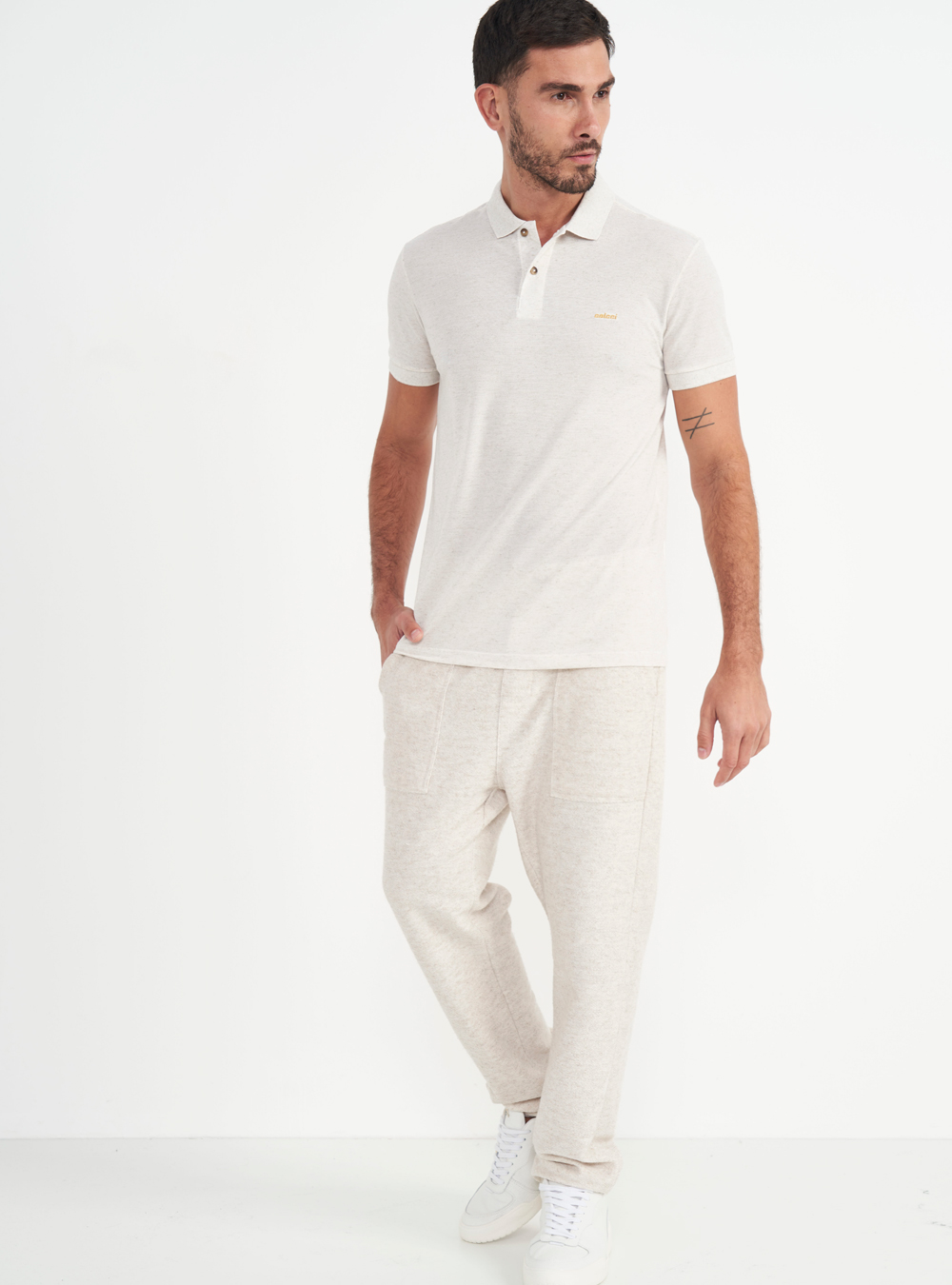 POLO LINHO P LINHO NATURAL