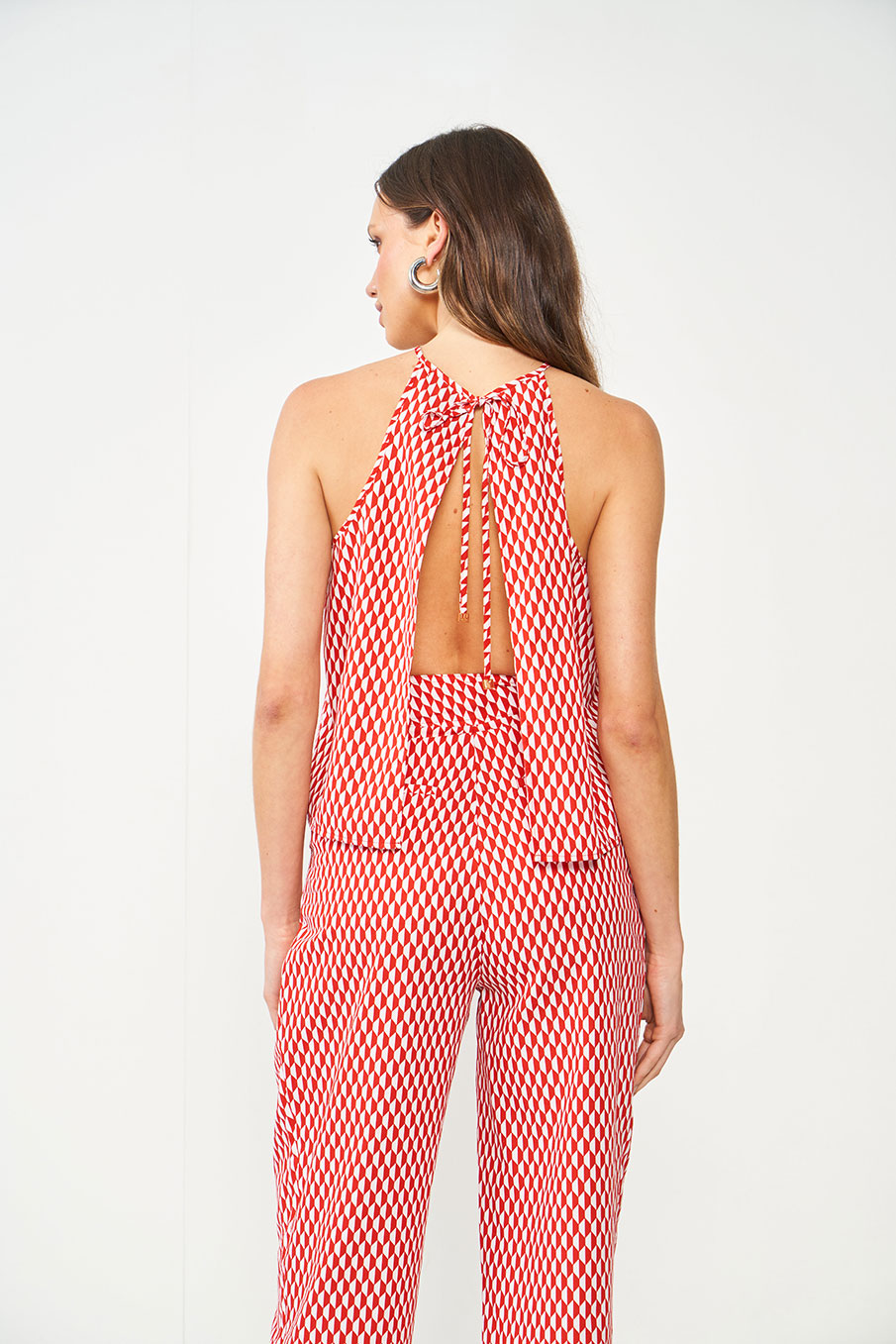 BLUSA ESTAMPADA GG GEOMETRICO VER.