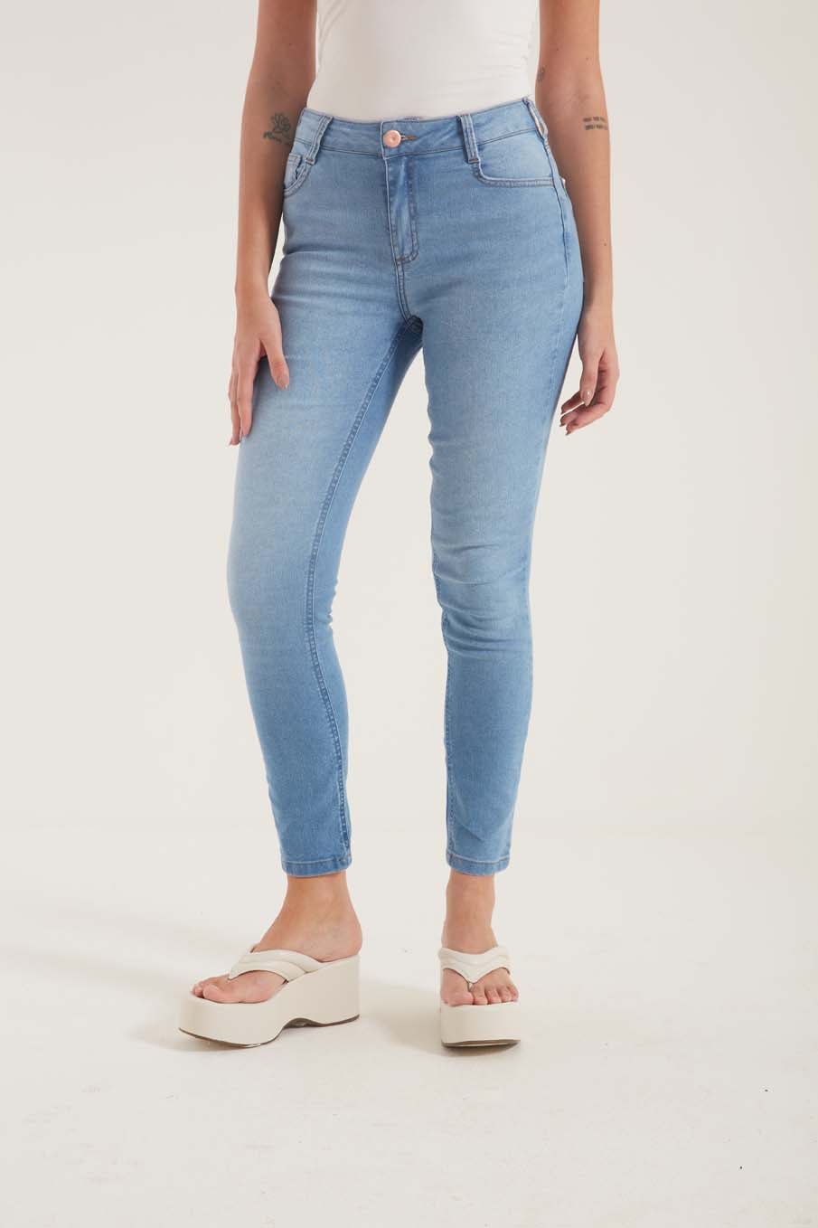 CALÇA JEANS MICHELE 38 INDIGO