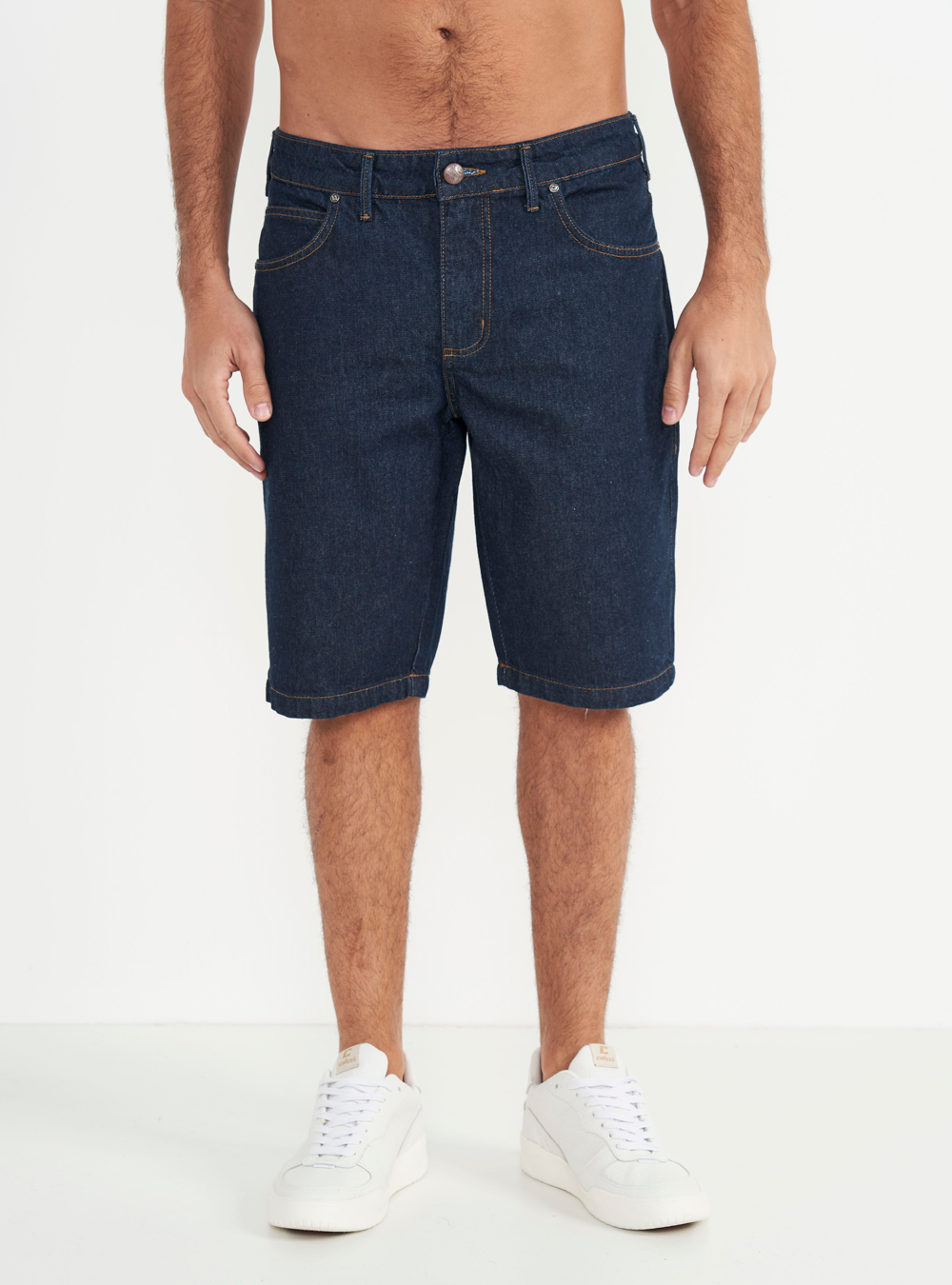 BERMUDA JEANS NOAH 36 INDIGO