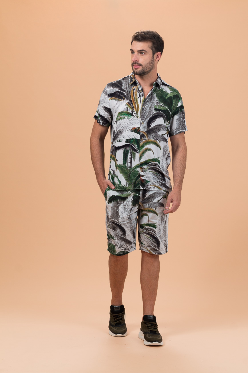 CAMISA ESTAMPADA RELAX P INDIA