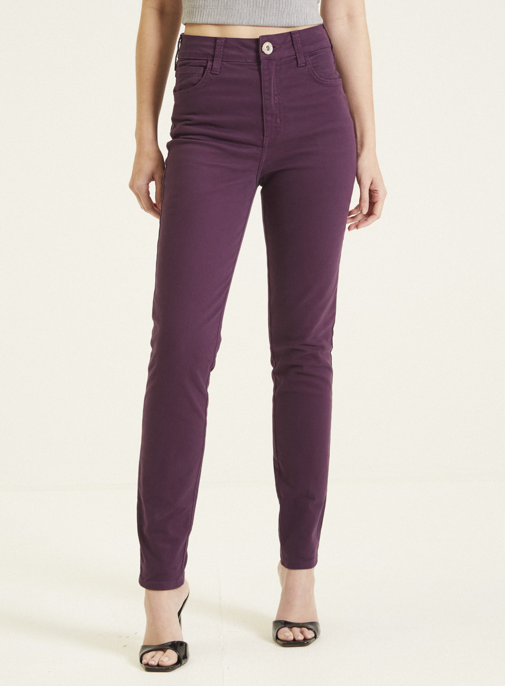 CALÇA SARJA SABRINA 44 OFF SHELL
