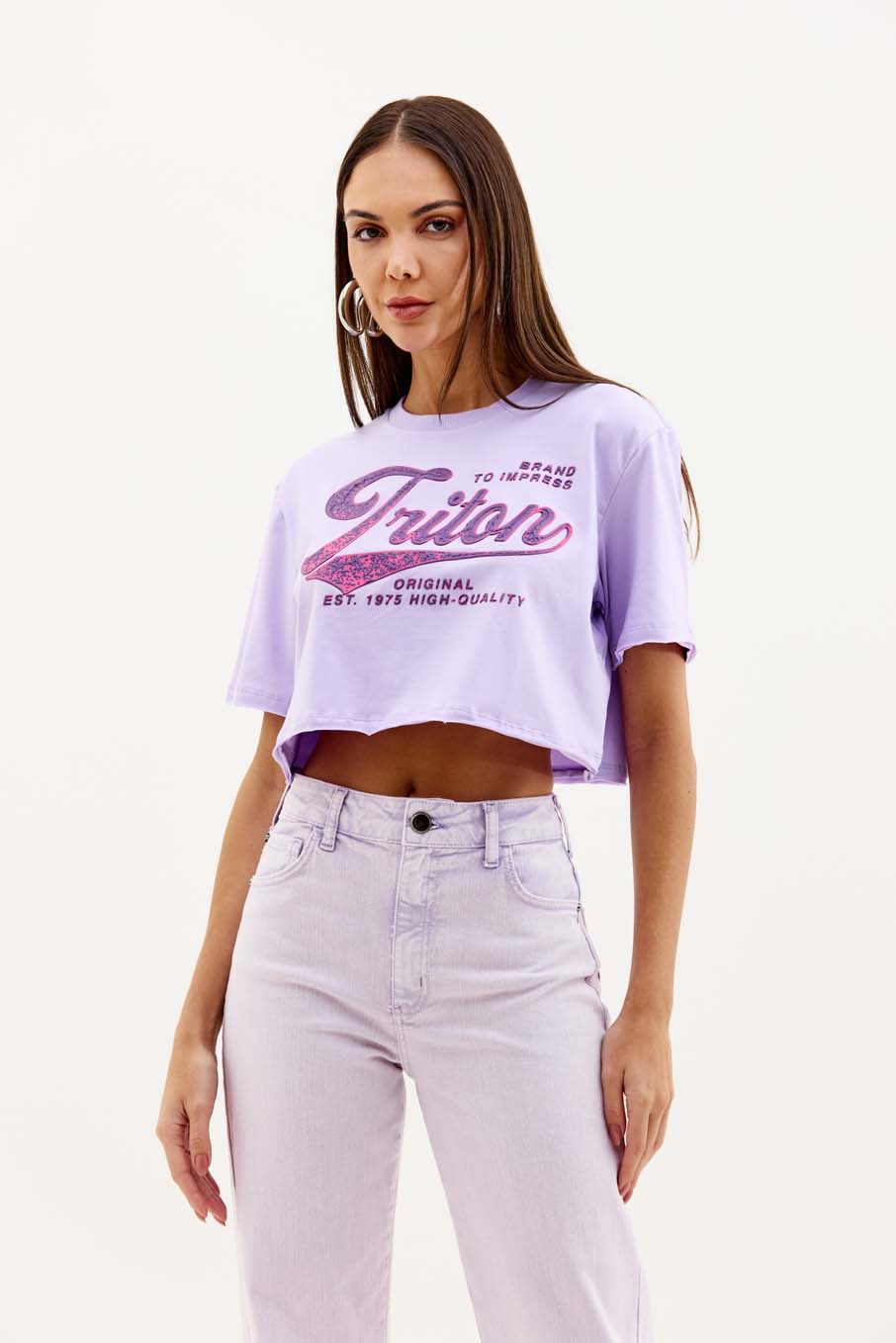 CAMISETA TRITON GG BORDO VELUDO