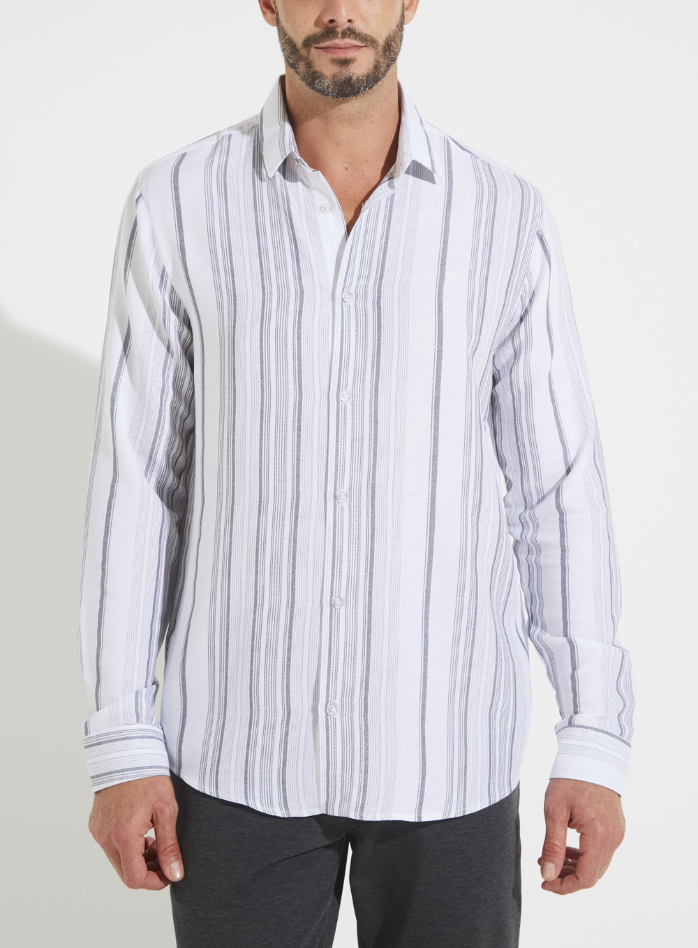 CAMISA LISTRADA RELAX GG LISTRADO