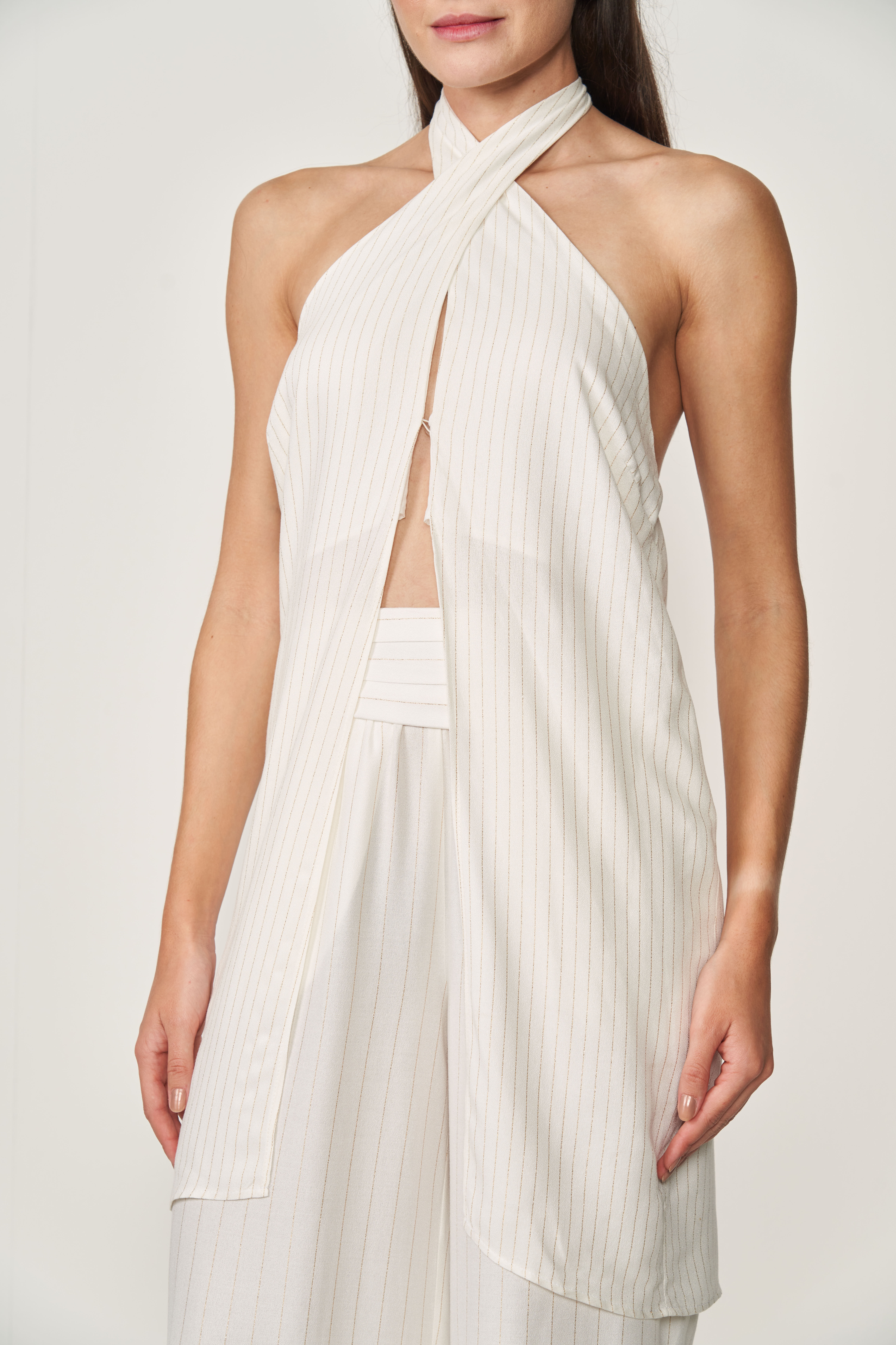 BLUSA LISTRADA METALIZADA G LISTRADO LUREX