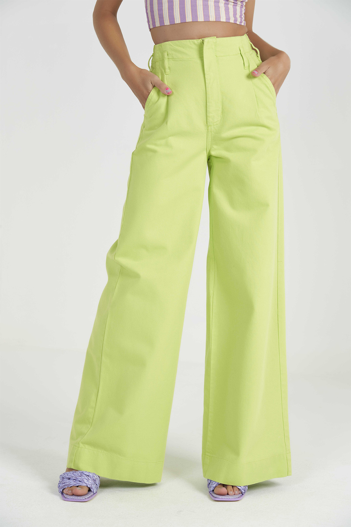 CALÇA SARJA PANTALONA 40 OFF SHELL