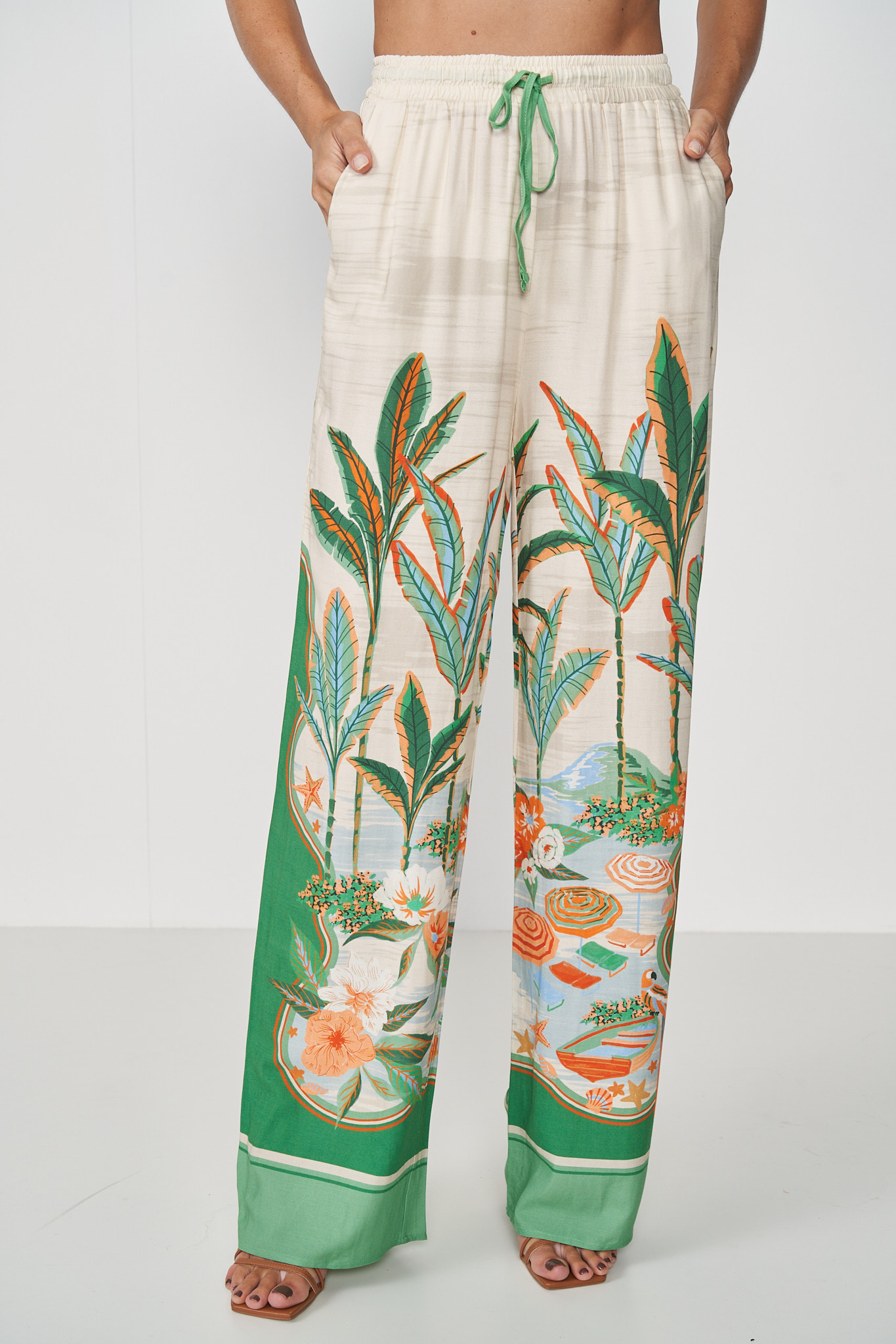 CALÇA  ESTAMPADA M COSTA LITOR.II