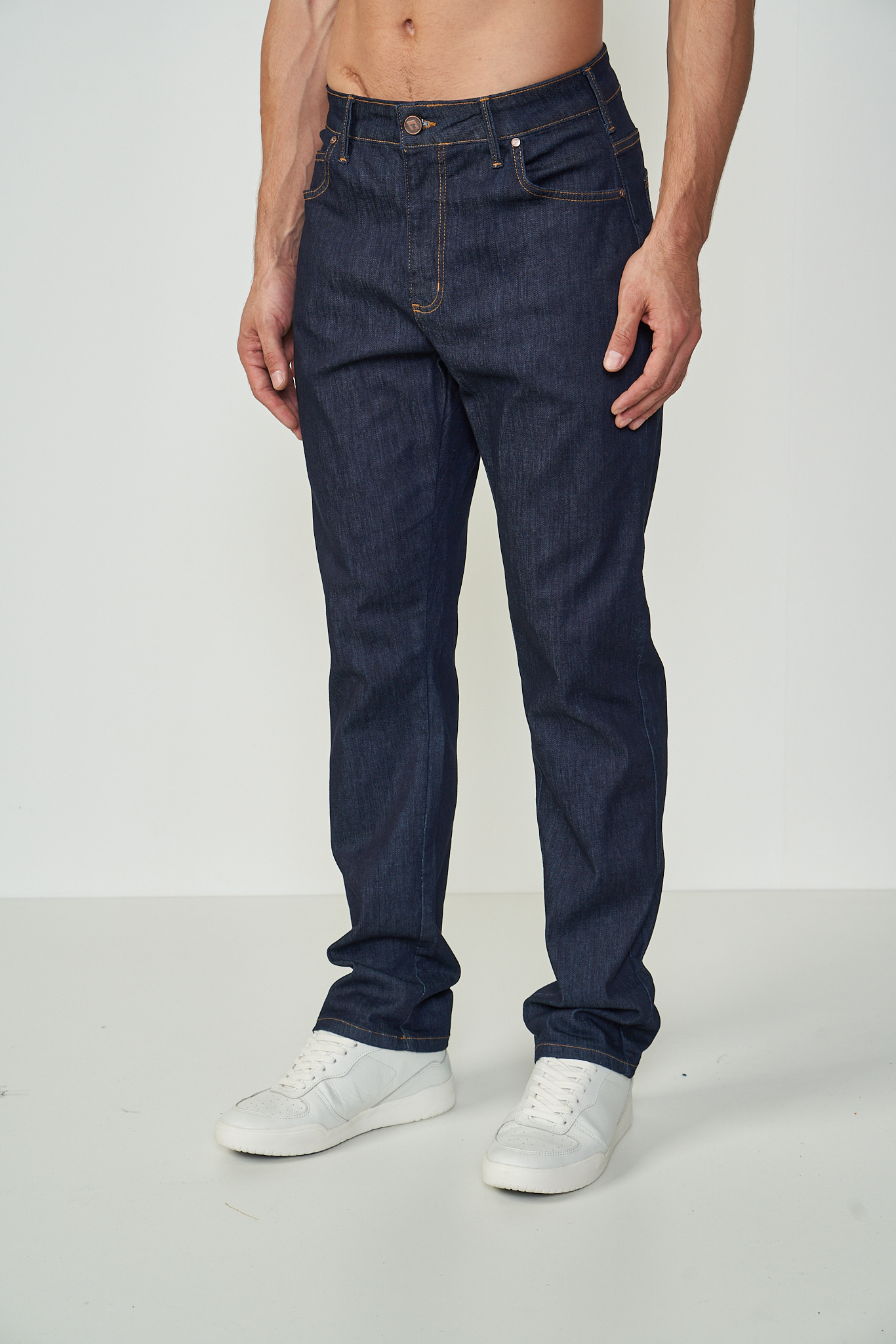 CALÇA JEANS RETA 36 INDIGO