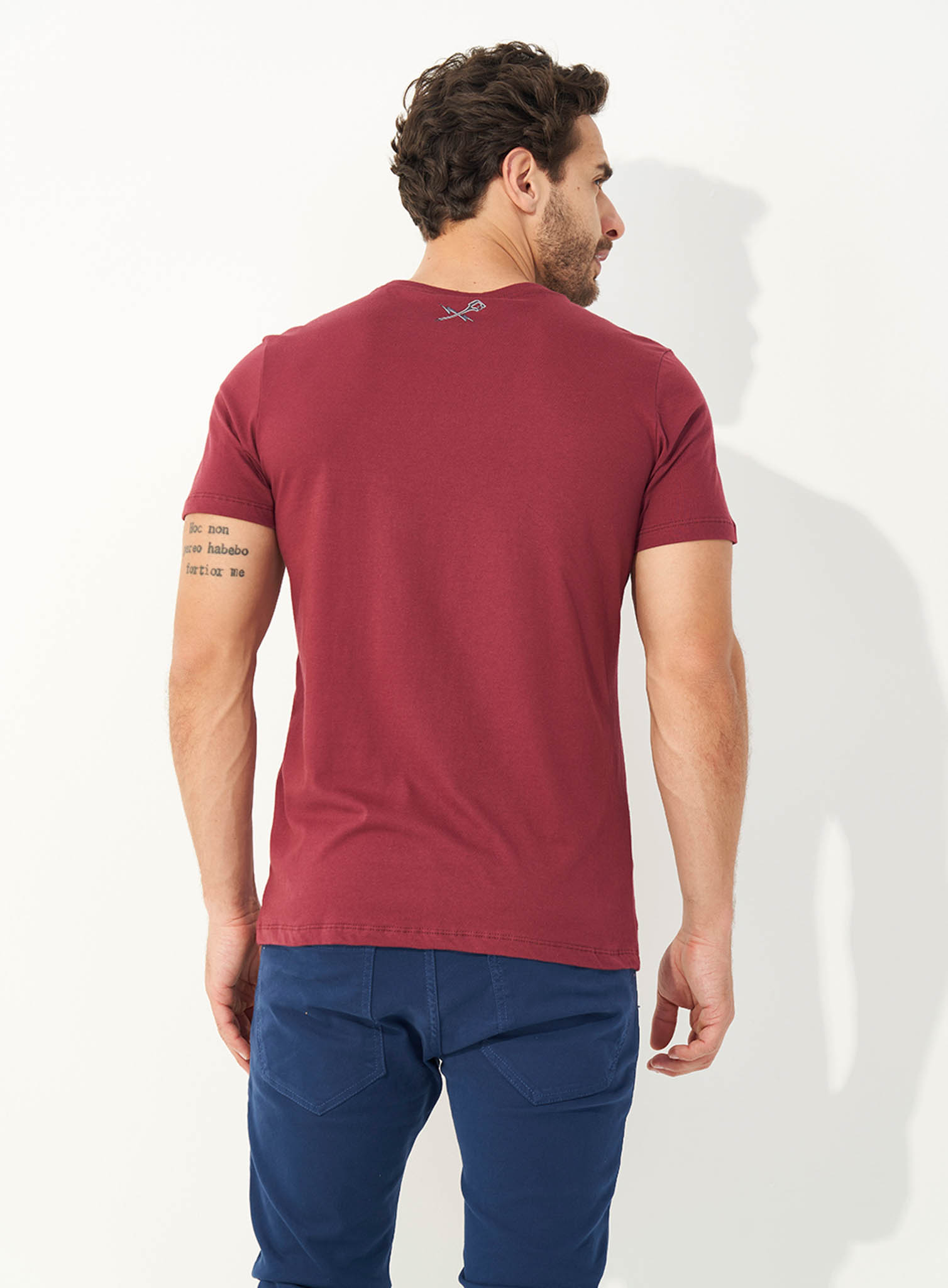 CAMISETA ESTAMPADA M BORDO TANNAT
