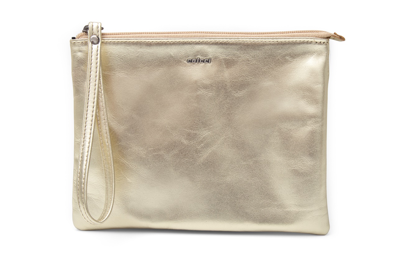 NECESSAIRE COLCCI COURO U PRATA