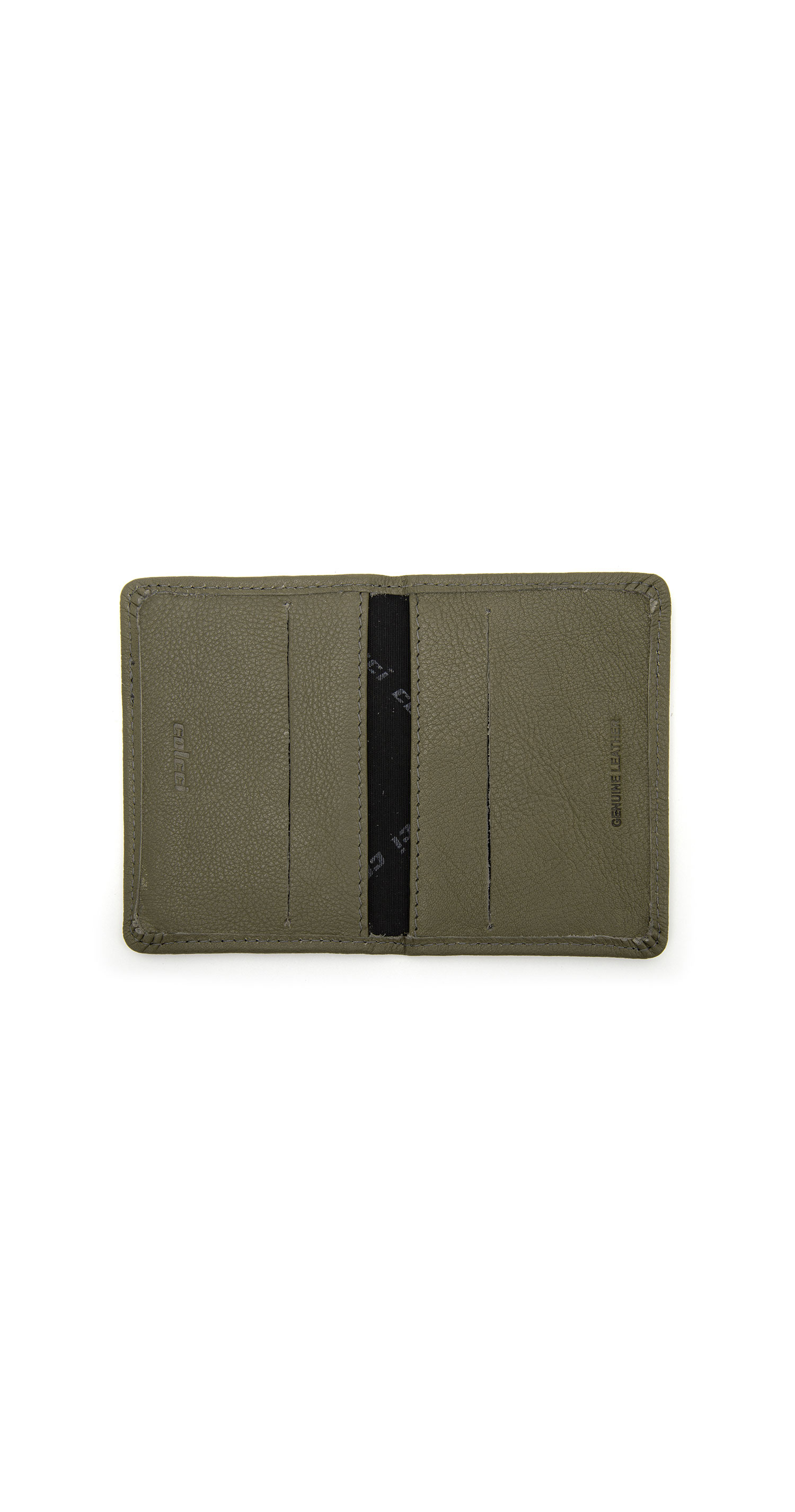 CARTEIRA COLCCI MASC. COURO SOFT M VERDE CILANTRO