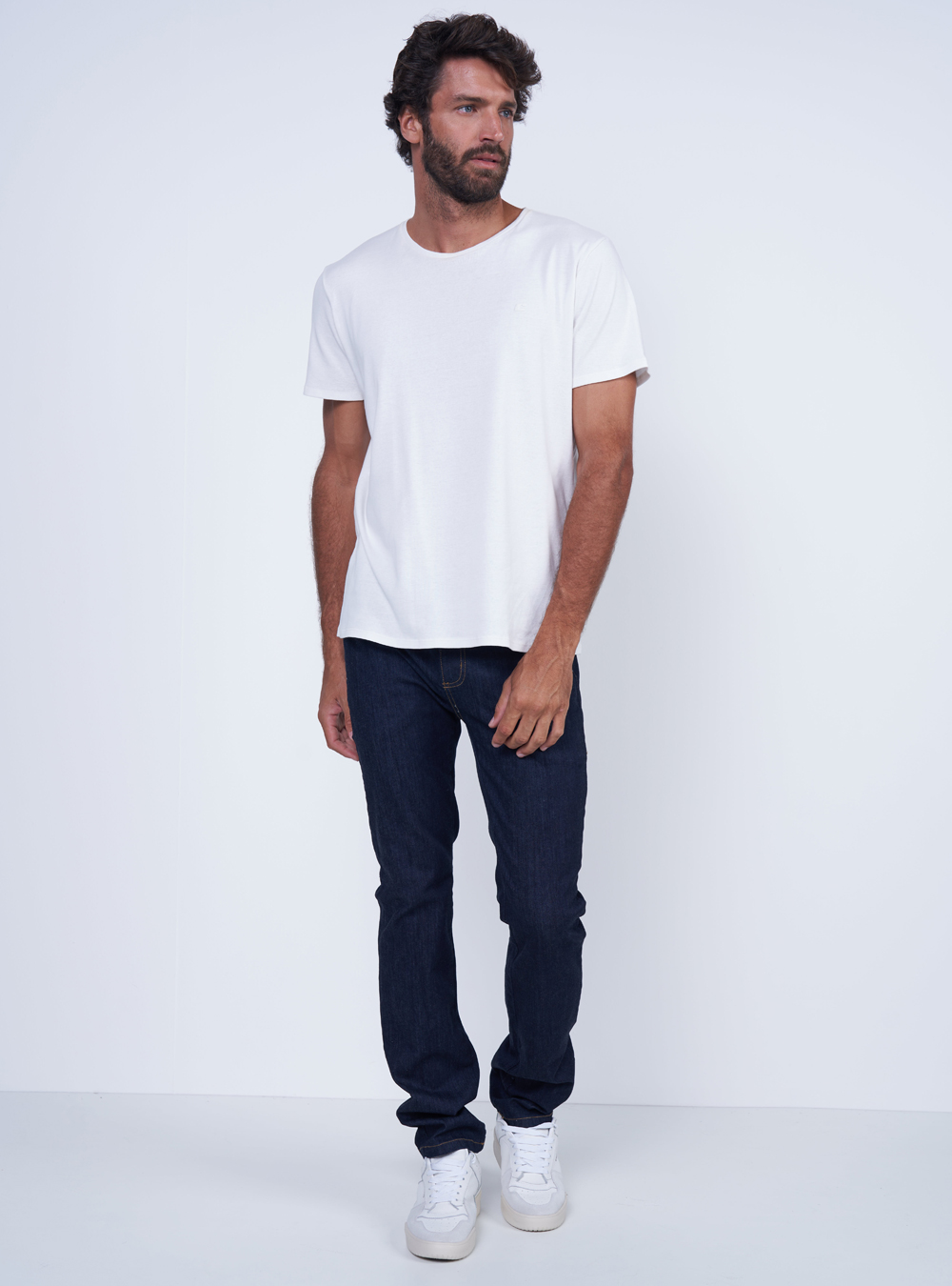CALÇA JEANS ALEX SLIM 36 INDIGO