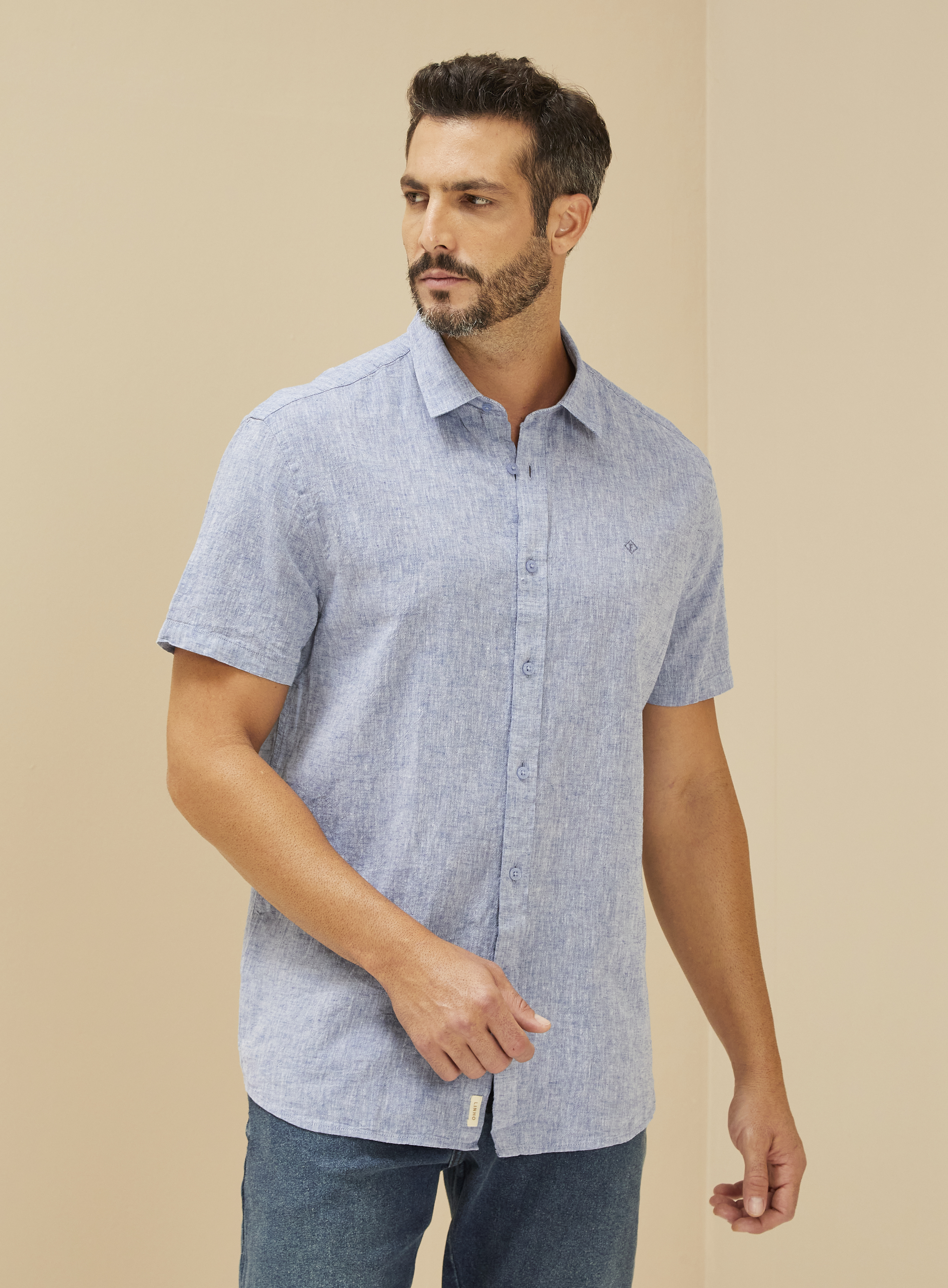 CAMISA LINHO RELAX G BRANCO